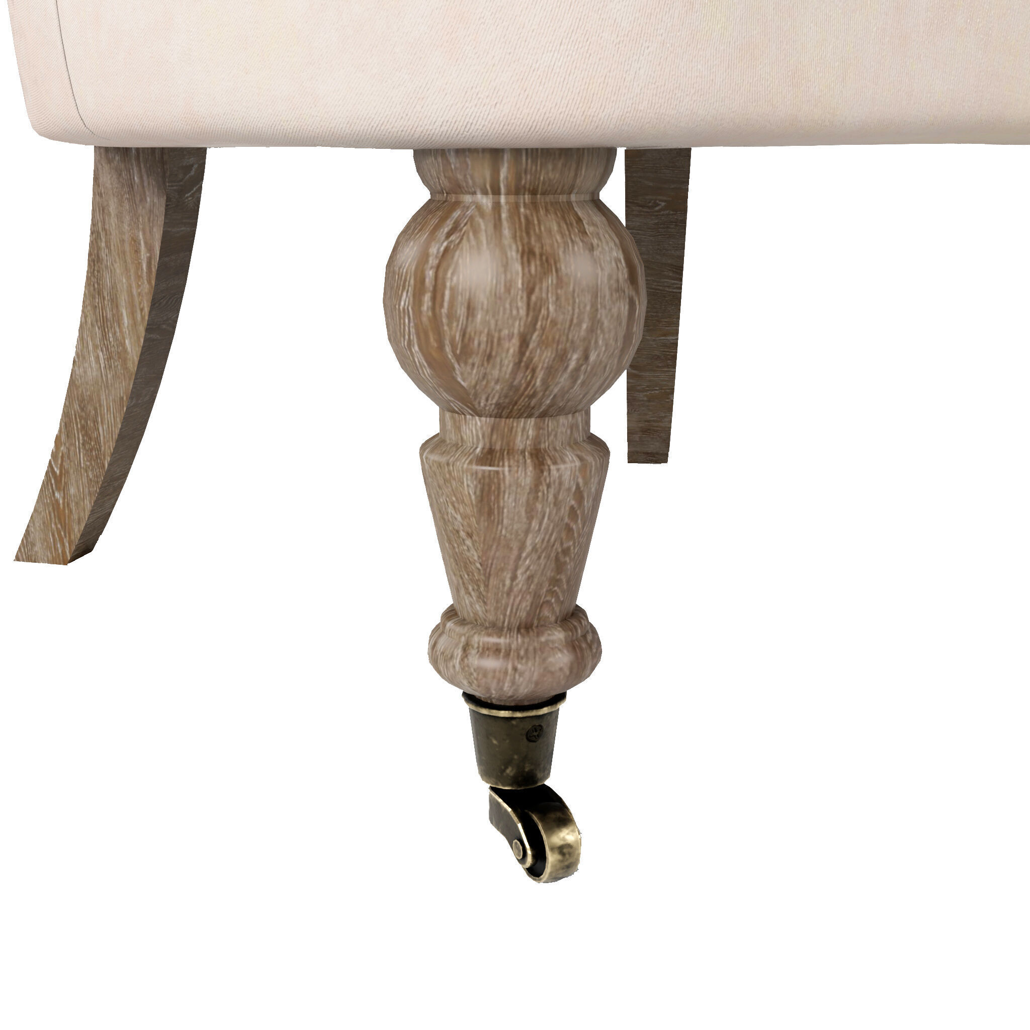 Chair Low-poly 3D model_2