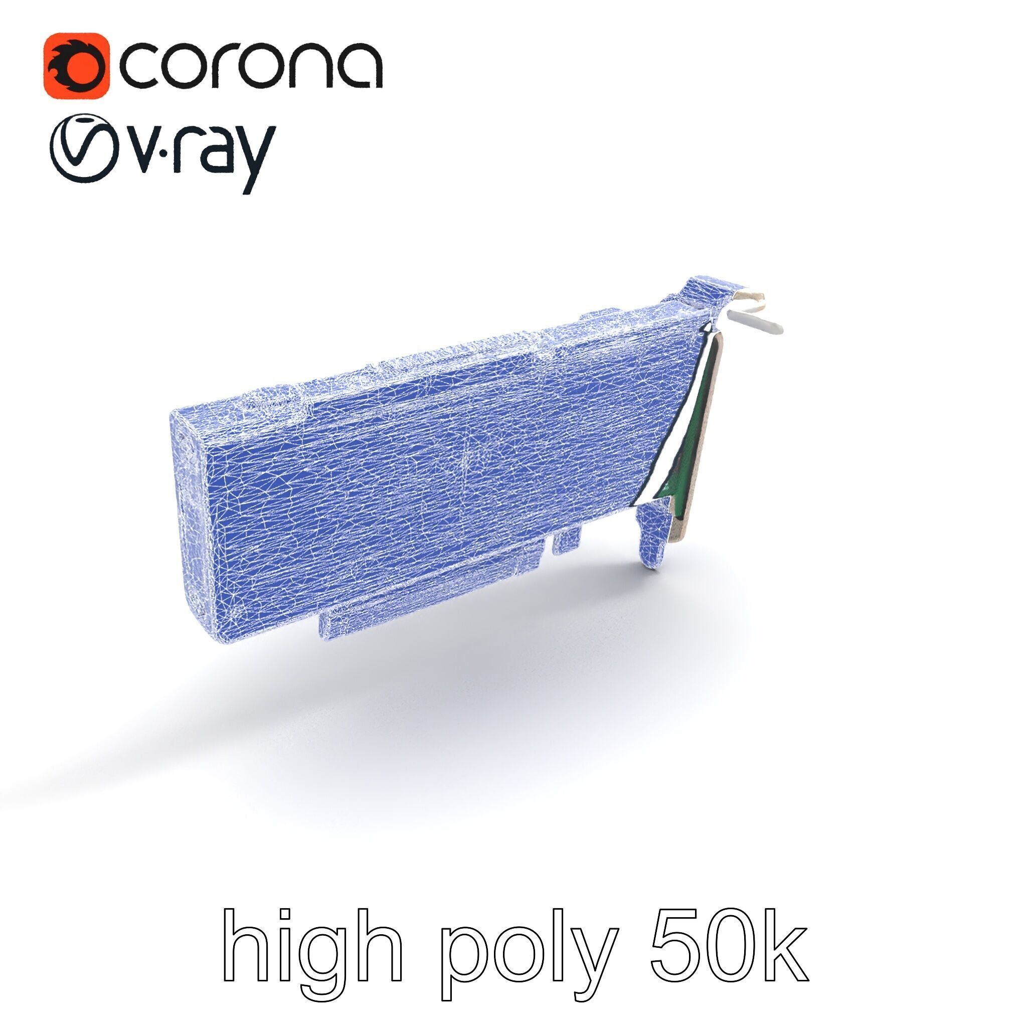 High-Definition Sound Card Audio Control model pack Low-poly 3D model_17