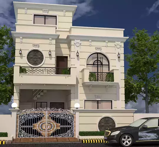 3D HOUSE MODEL ONLY