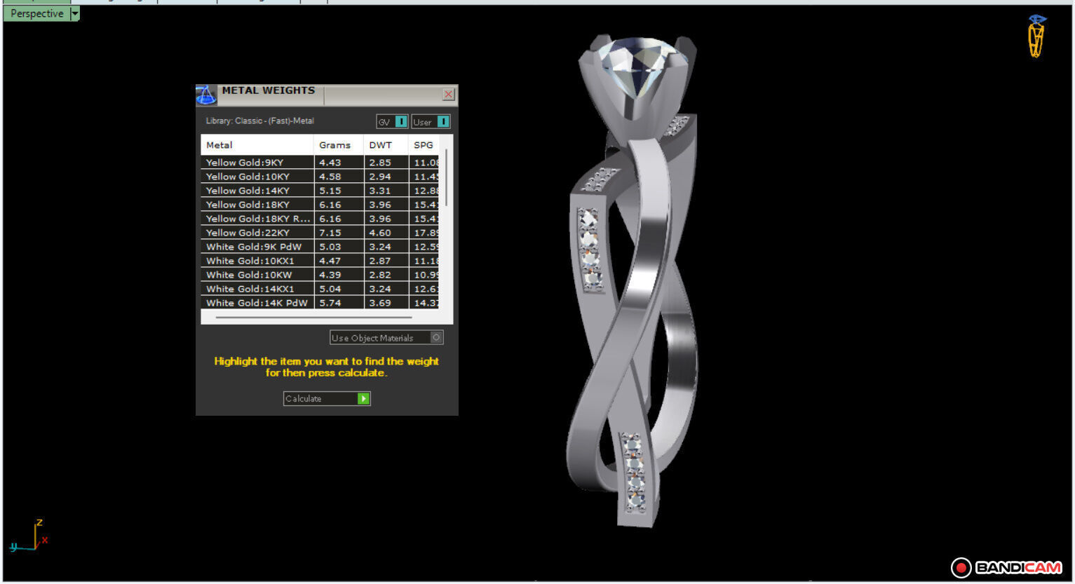Goldsmith Rad Ring Model - Bright Star 3D model_3