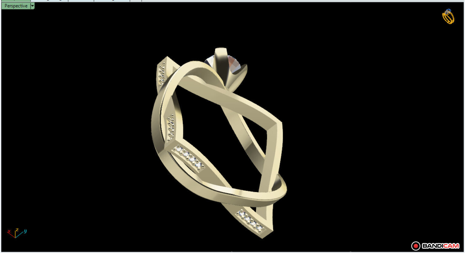 Goldsmith Rad Ring Model - Bright Star 3D model_2