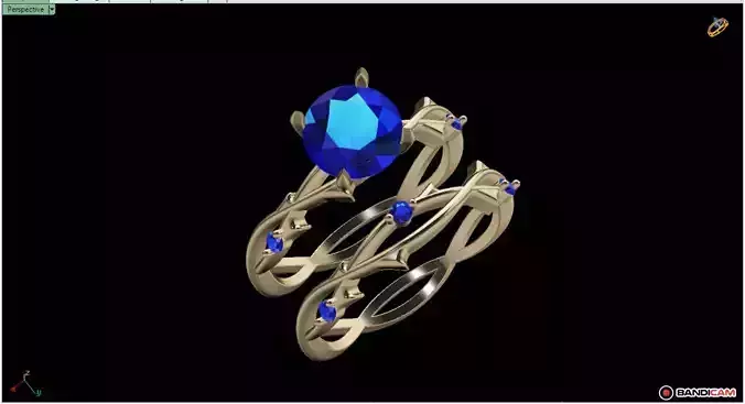 Goldsmith Rad Jewelry Ring Model - Almani