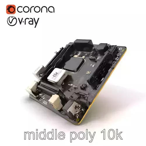 Mini-ITX Motherboard with Wi-Fi Bluetooth model pack