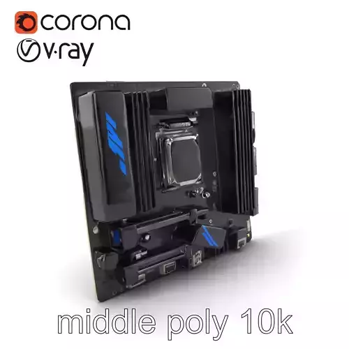 High-End Workstation Motherboard Model Pack