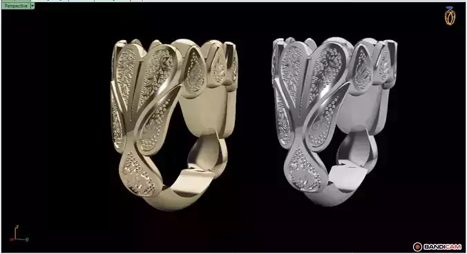 Goldsmith Rad Jewelry Ring Model - Malek