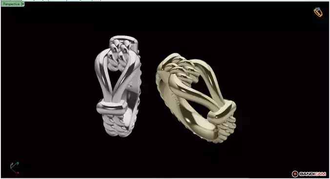 Goldsmith Rad Jewelry Ring Model - Samira