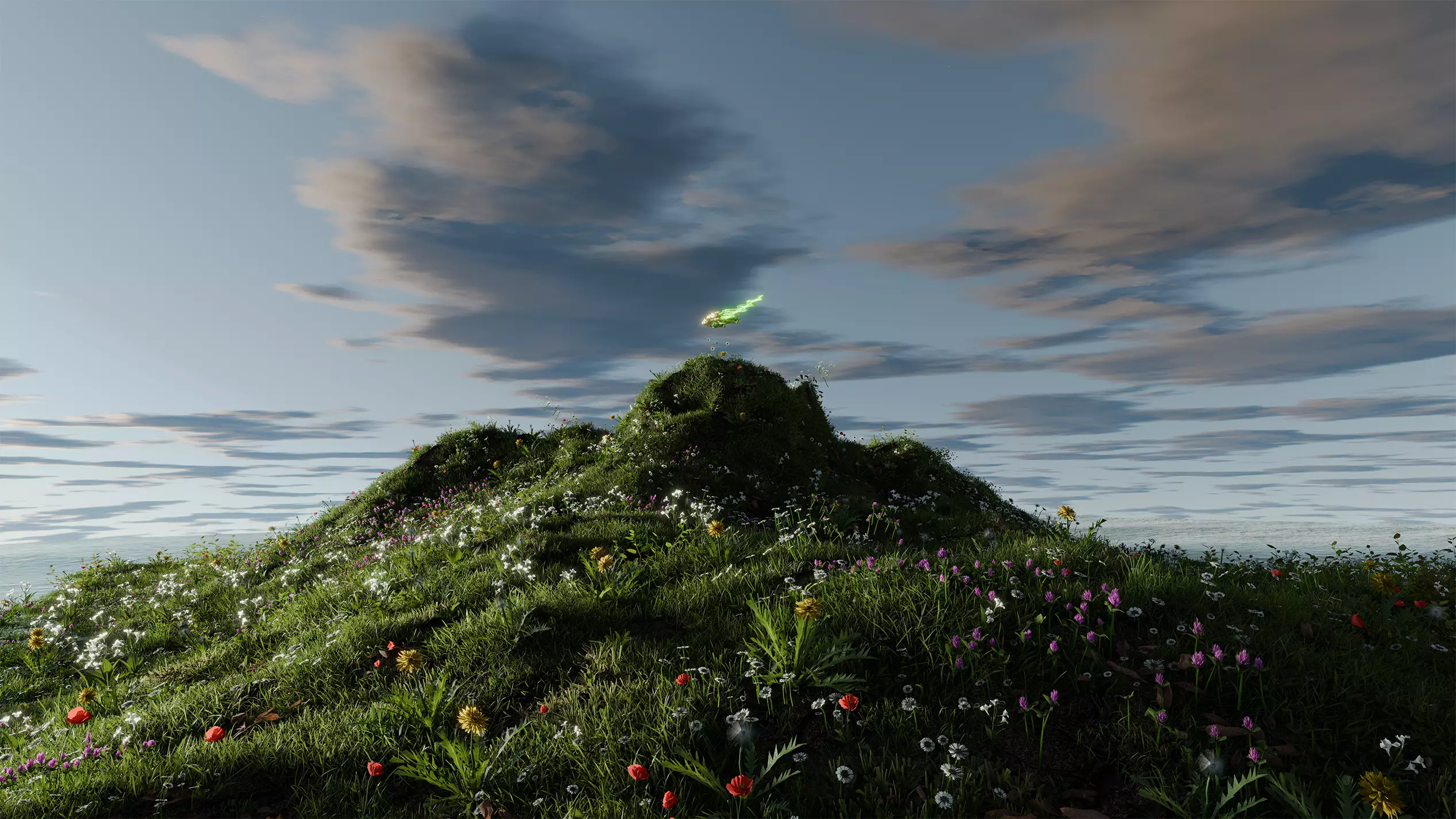 Debris mountain Free 3D model