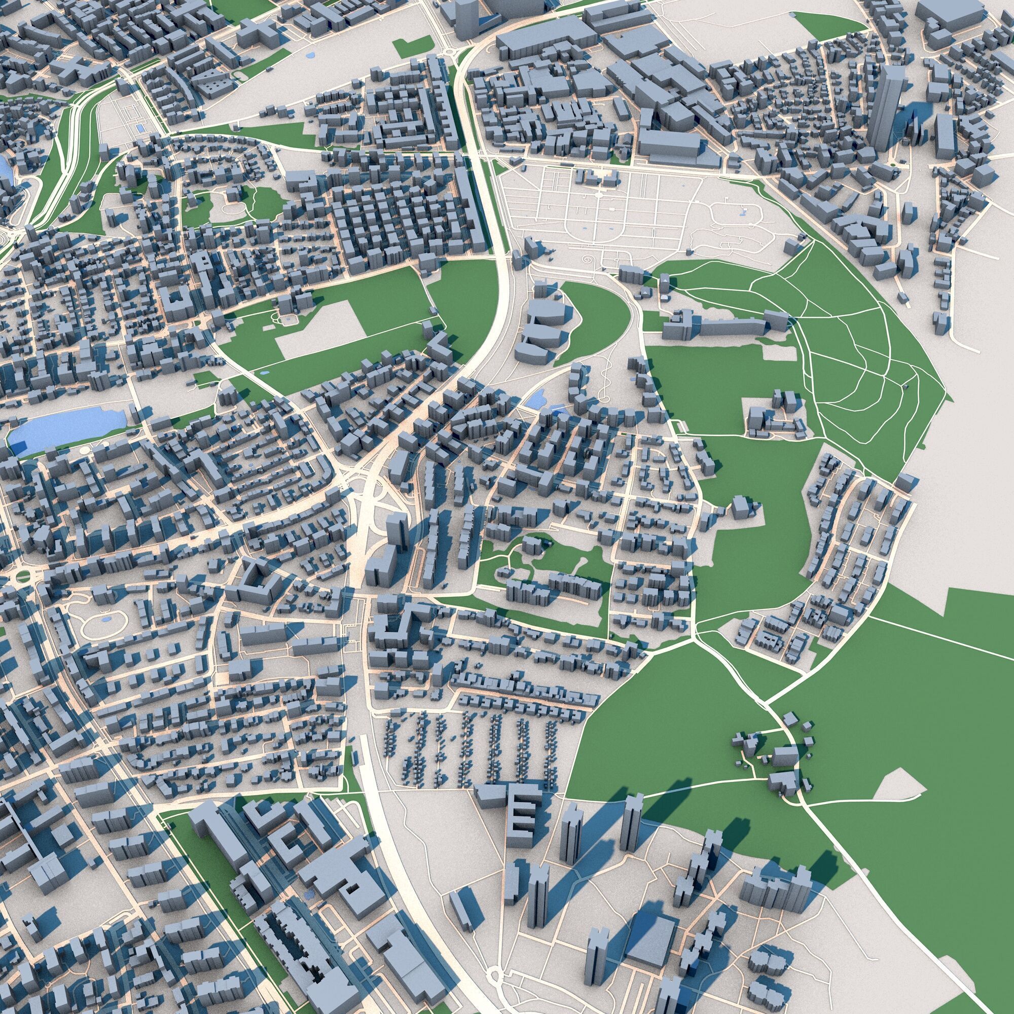 Bern City Switzerland 3D model_6