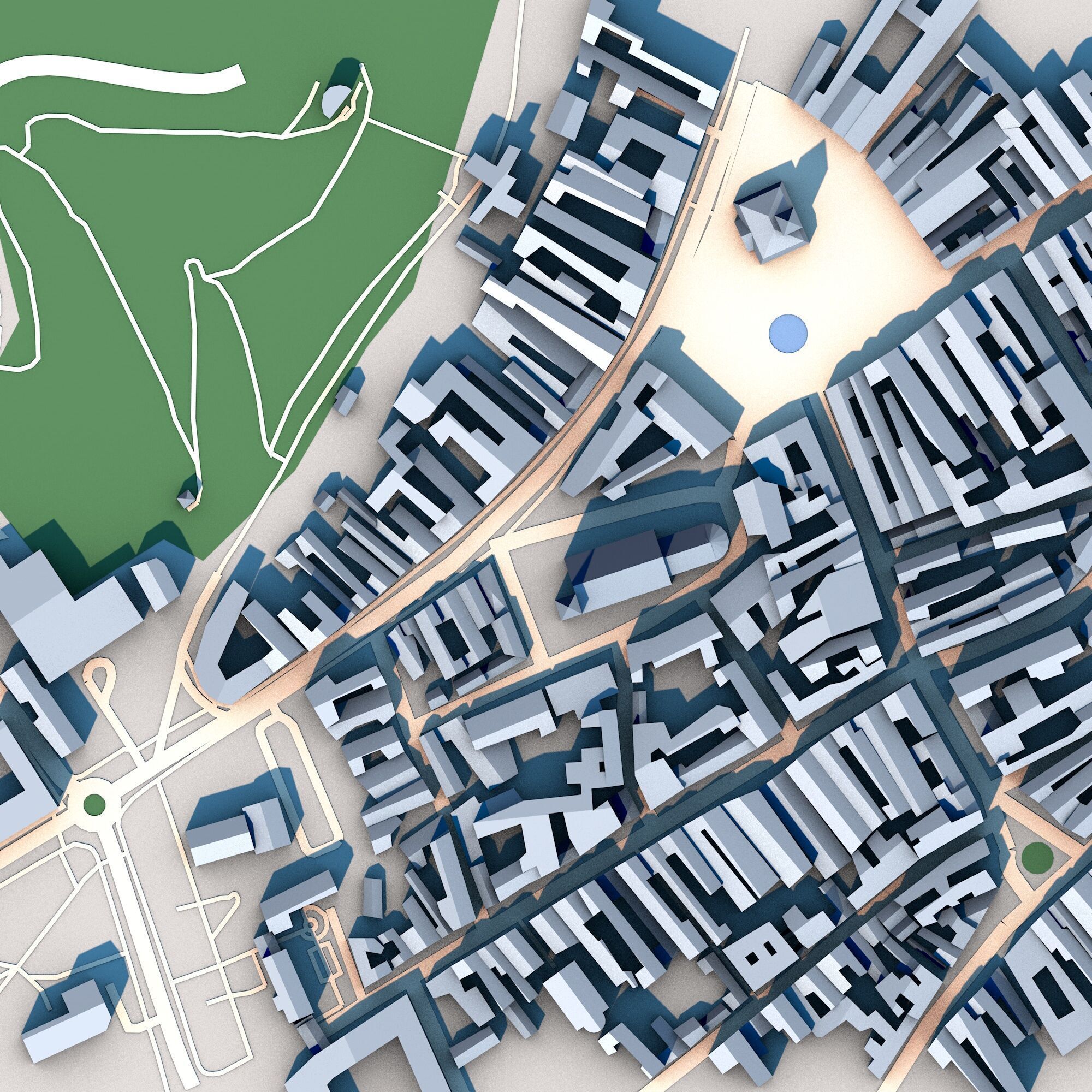 Black Church Brasov Romania 3D model_2