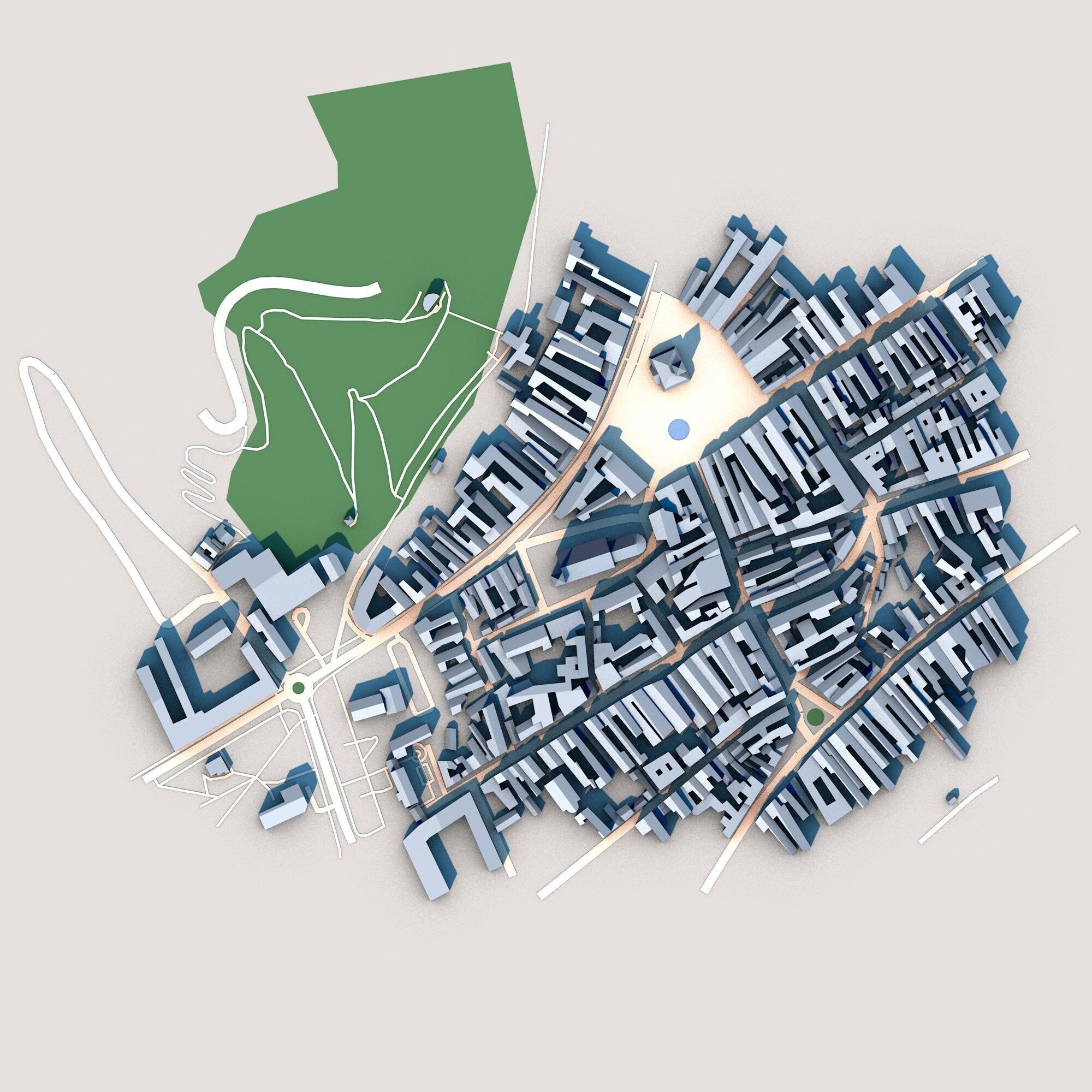 Black Church Brasov Romania 3D model_1