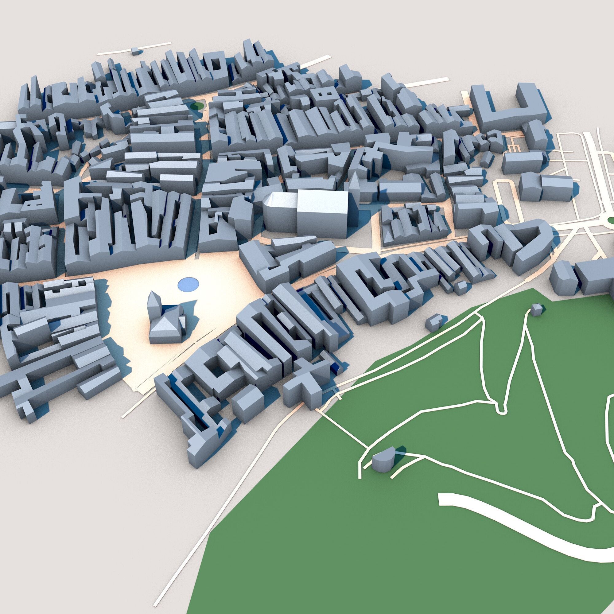 Black Church Brasov Romania 3D model_5