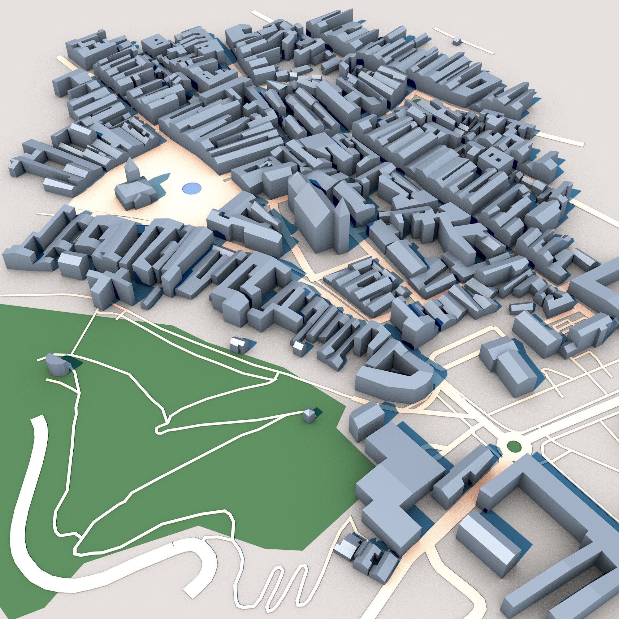 Black Church Brasov Romania 3D model_6