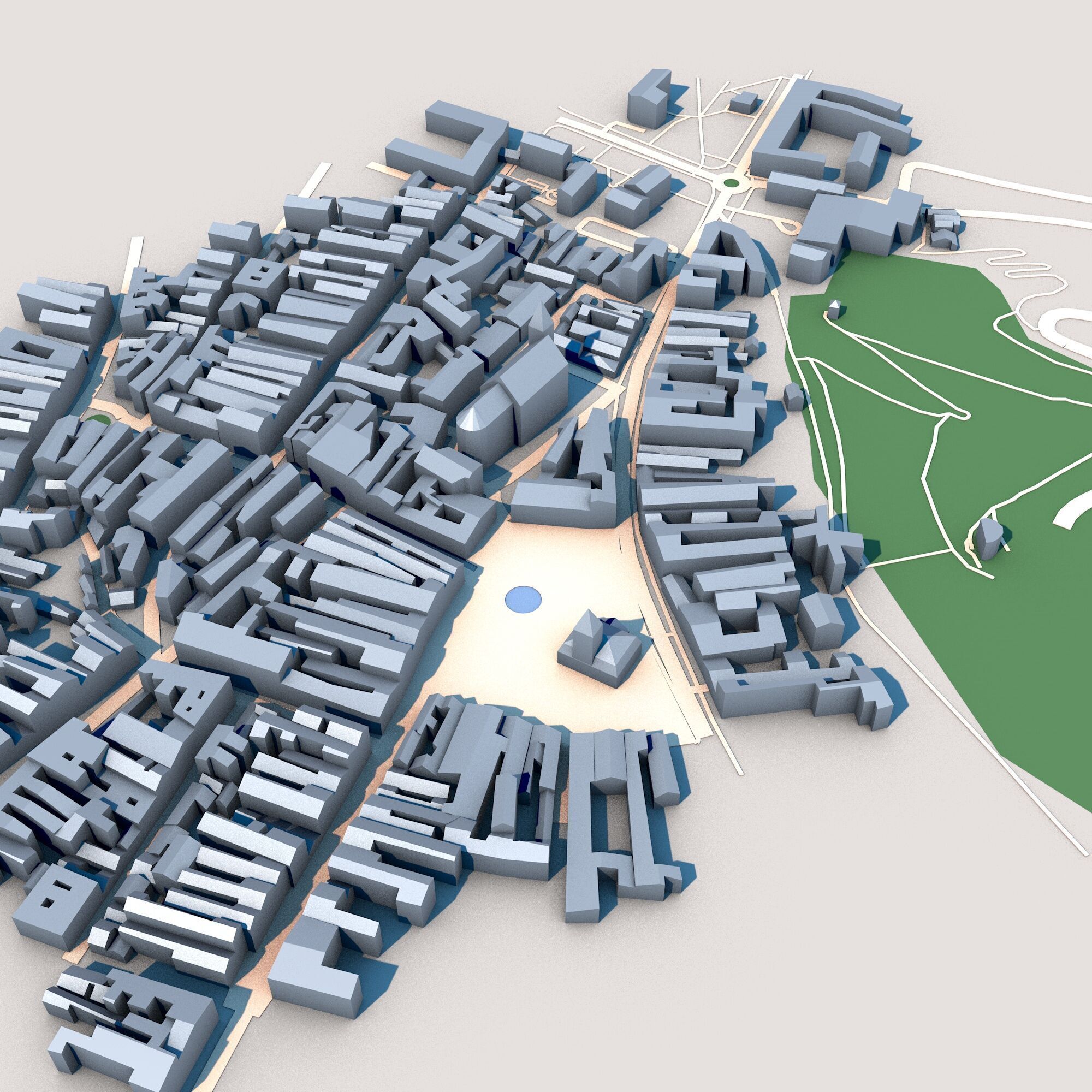 Black Church Brasov Romania 3D model_4