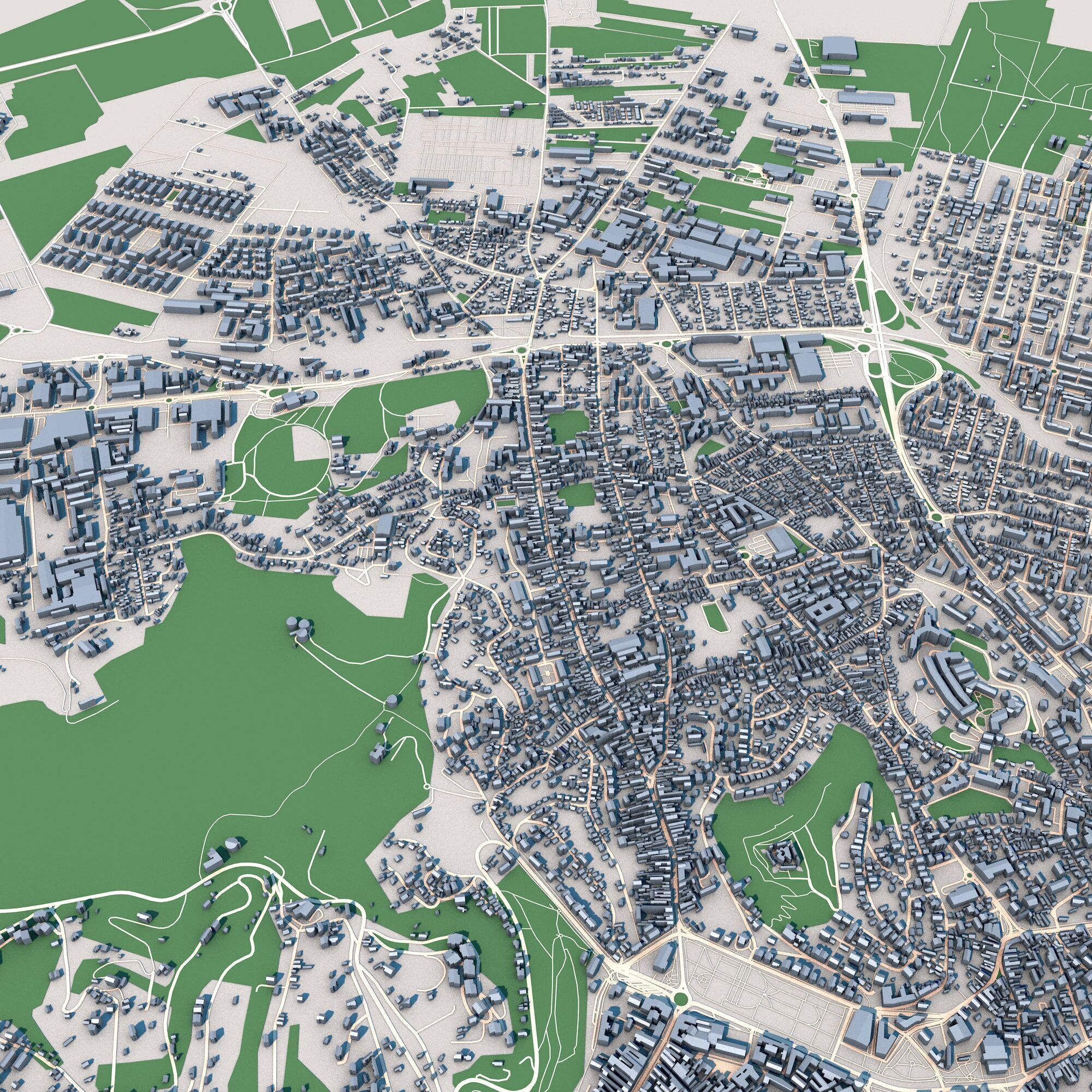 Brasov Romania 3D model_6