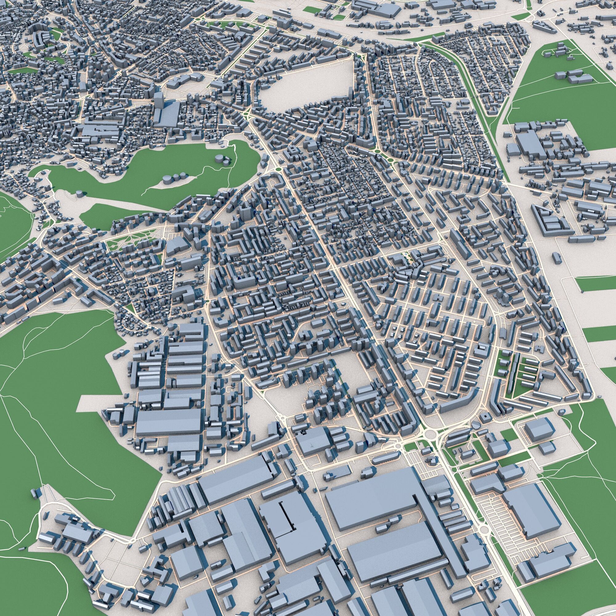 Brasov Romania 3D model_4