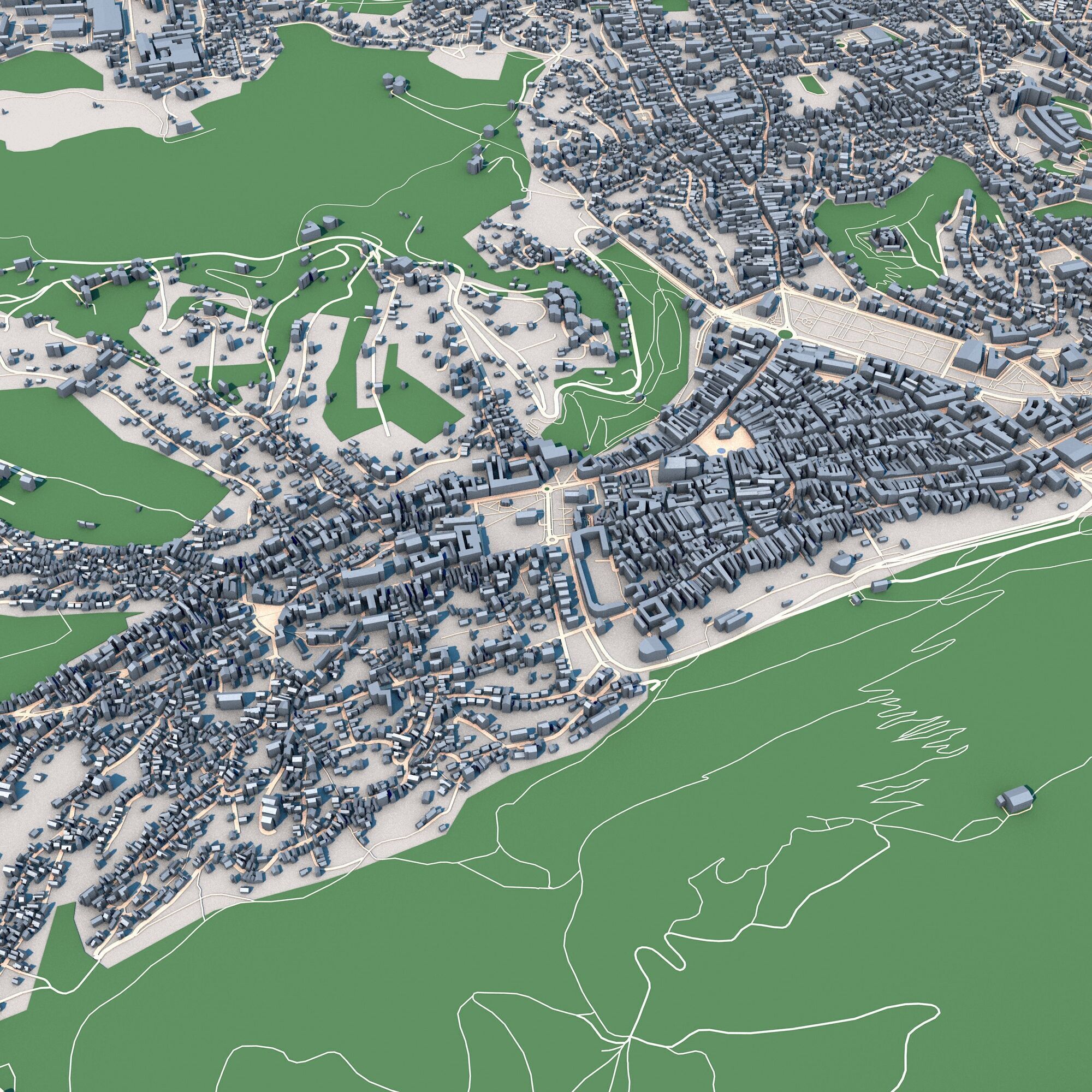 Brasov Romania 3D model_5