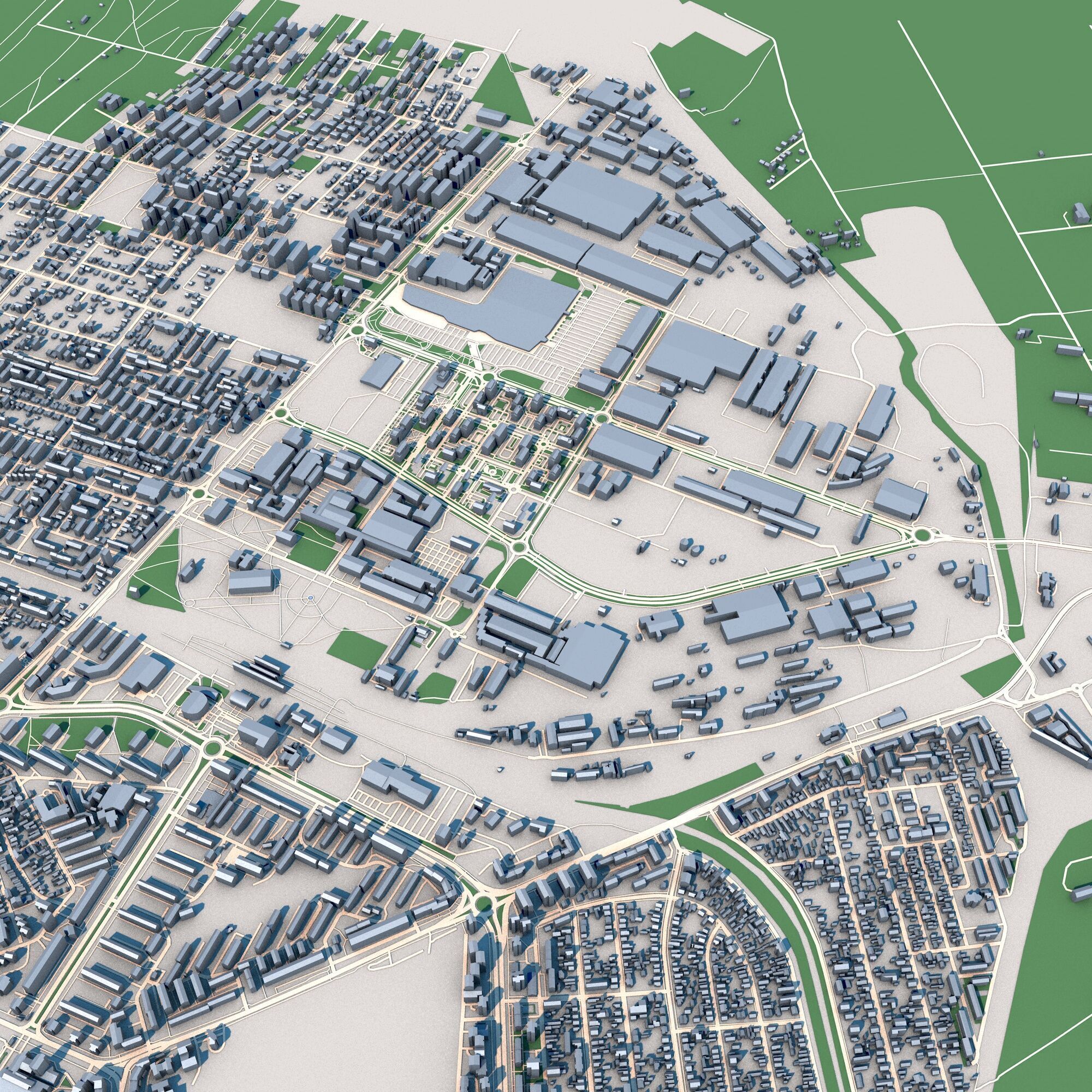 Brasov Romania 3D model_8