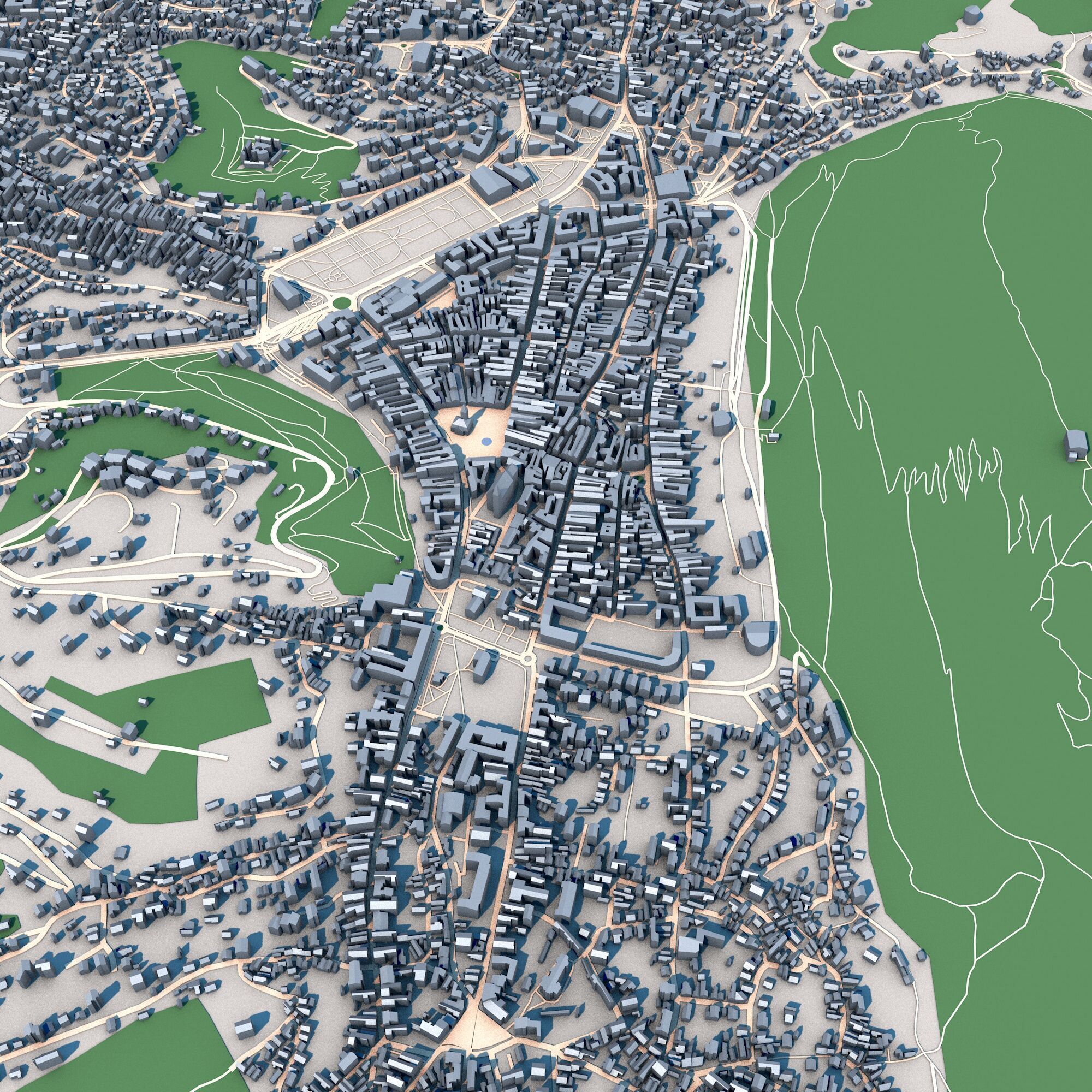 Brasov Romania 3D model_12