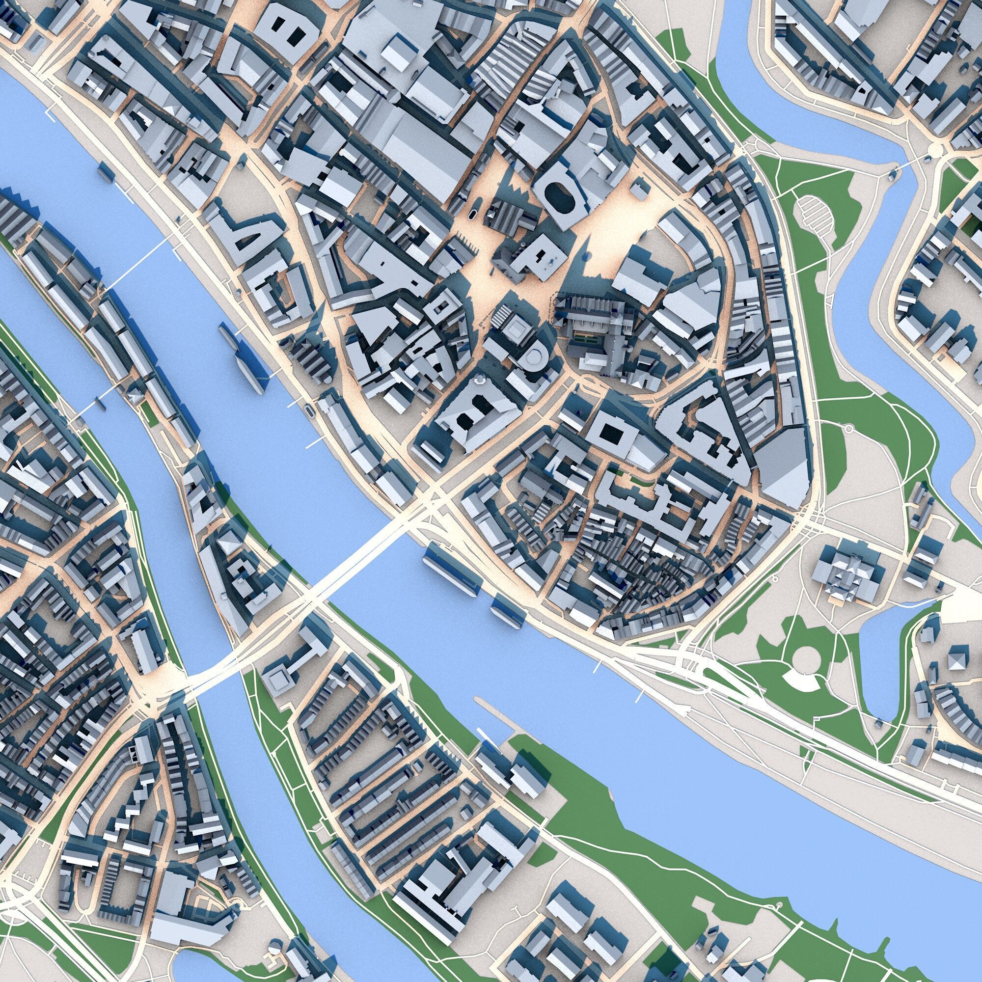 Bremen Cathedral Germany 3D model_2