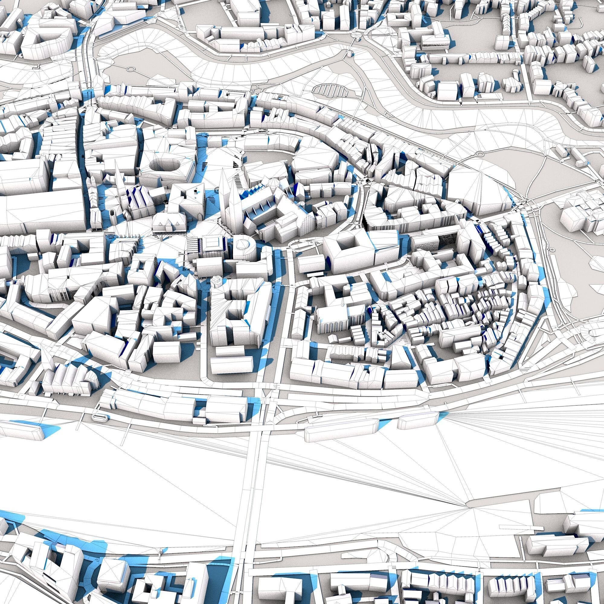 Bremen Cathedral Germany 3D model_9