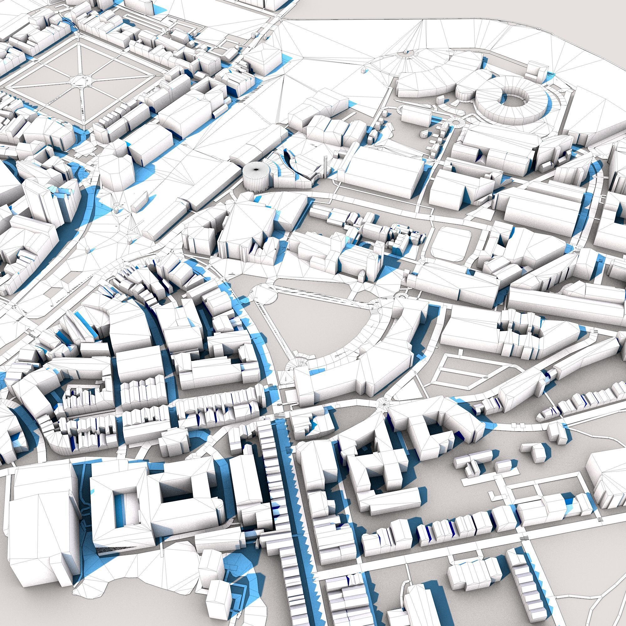 Bristol Cathedral England 3D model_8