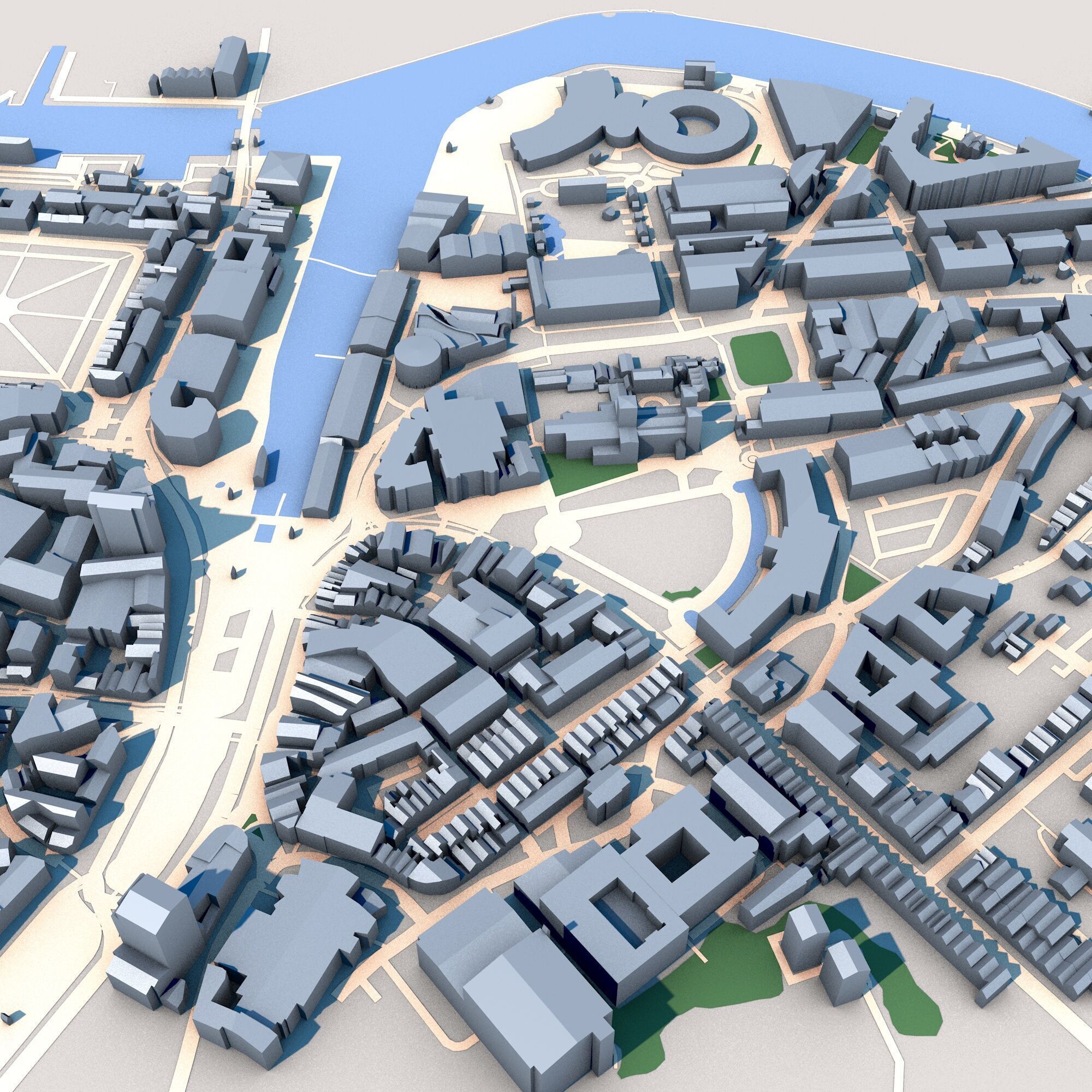 Bristol Cathedral England 3D model_5