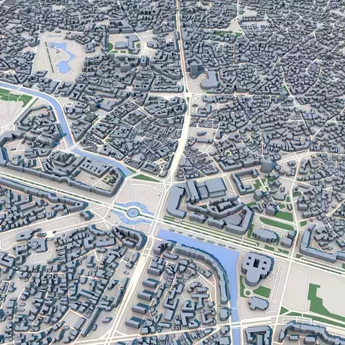 Bucuresti Romania 3D model