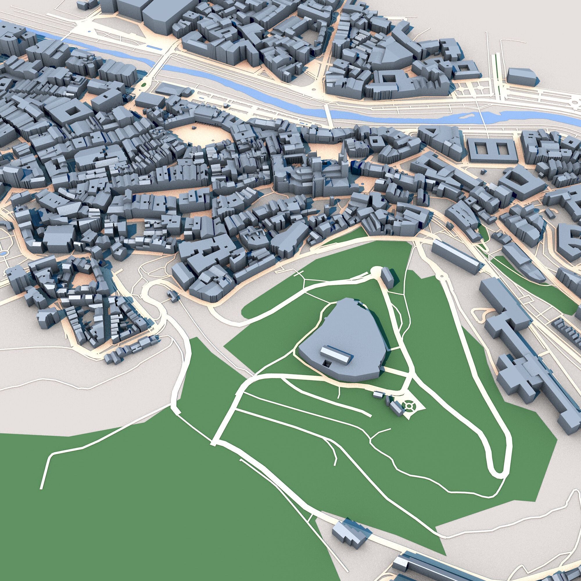 Burgos Cathedral Burgos Spain 3D model_8