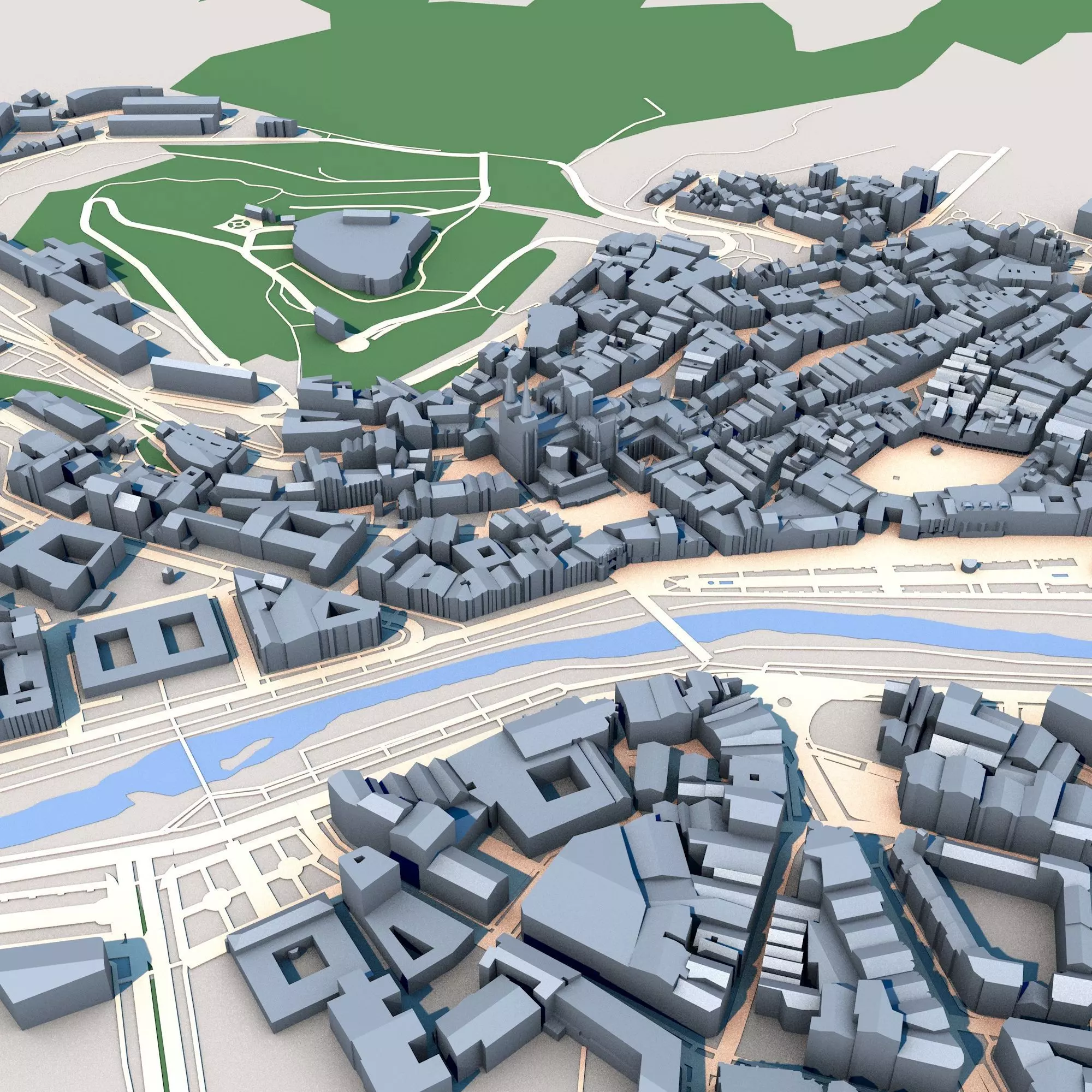 Burgos Cathedral Burgos Spain 3D model_0