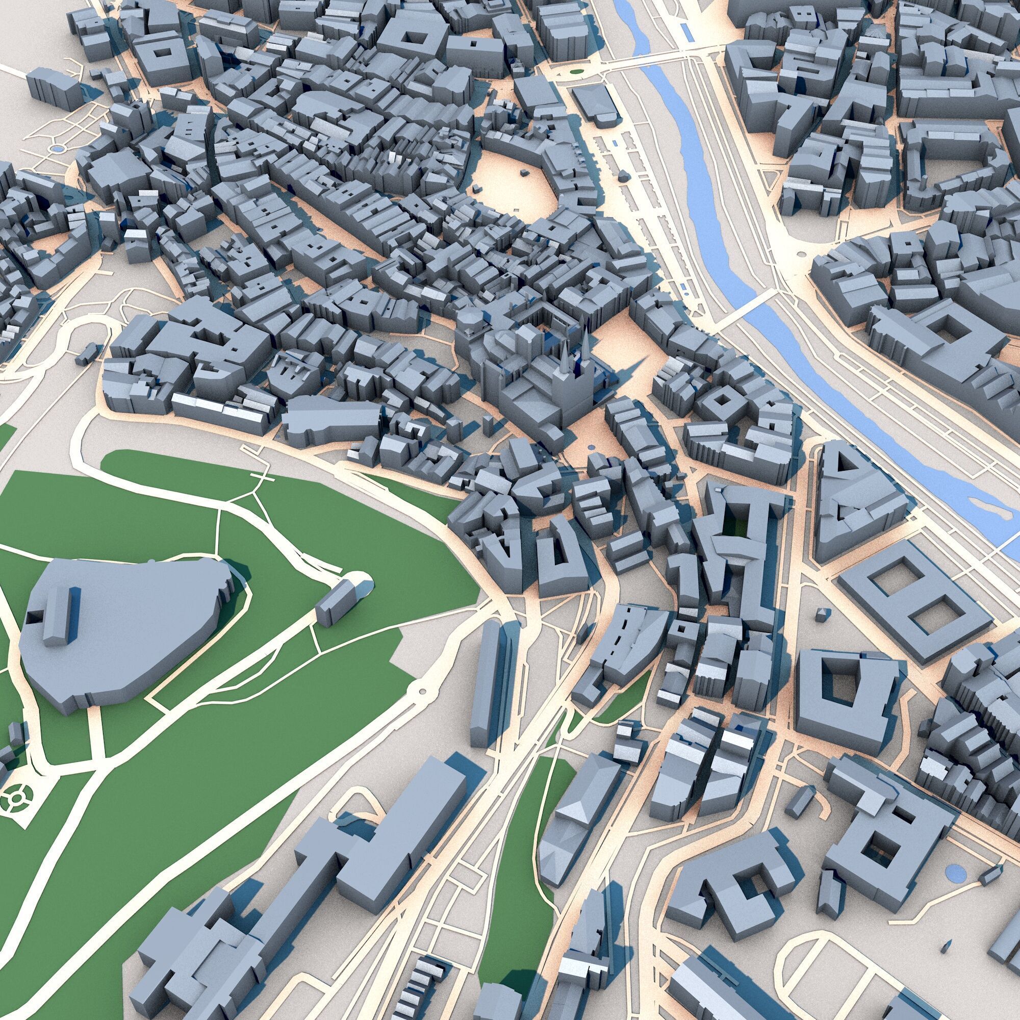 Burgos Cathedral Burgos Spain 3D model_9