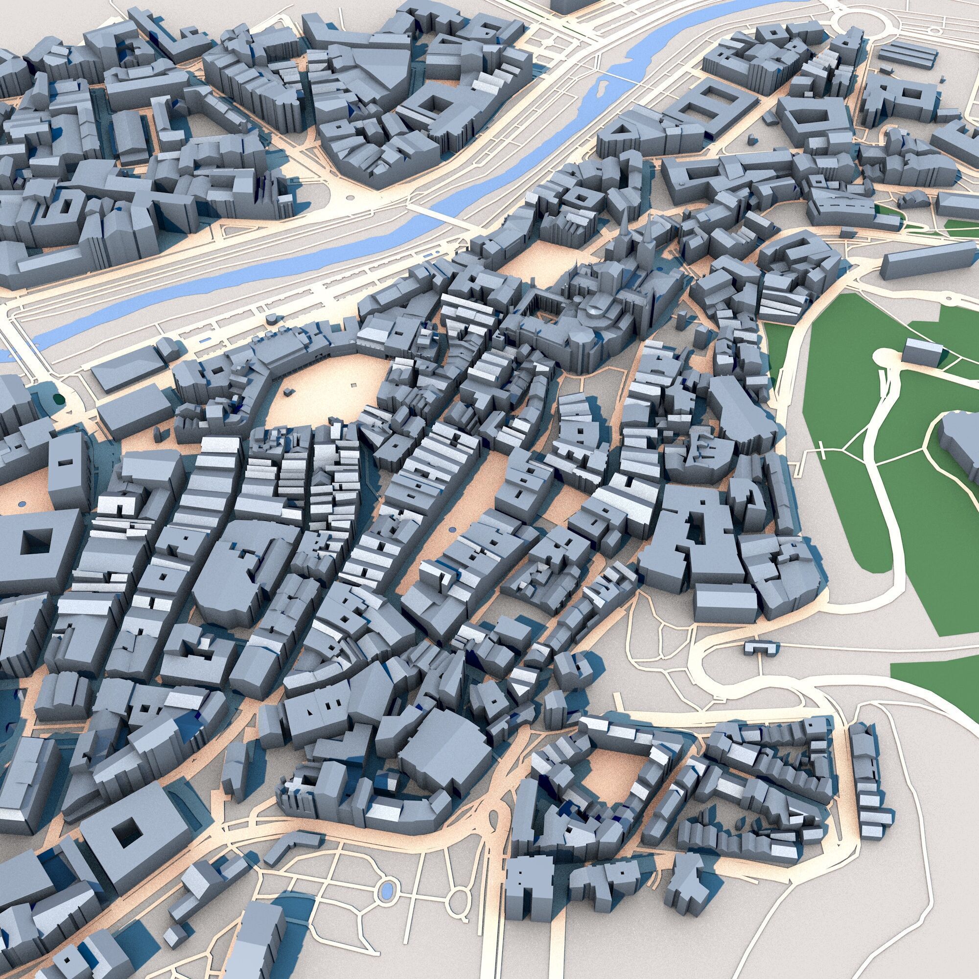 Burgos Cathedral Burgos Spain 3D model_7