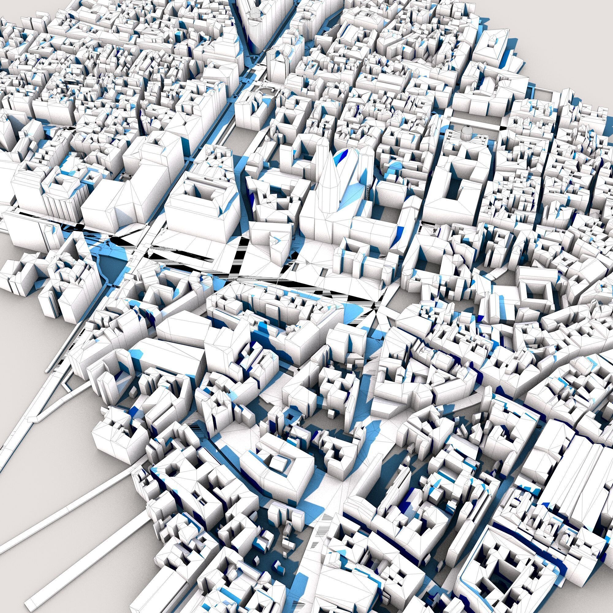 Cathedral in Barcelona Spain 3D model_7