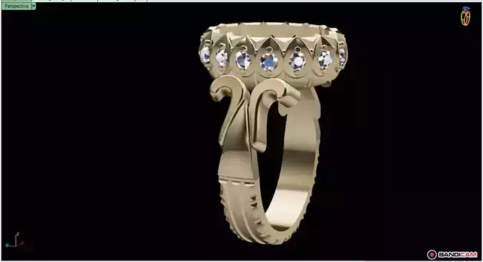 Goldsmith Rad Jewelry Ring Model - Nima