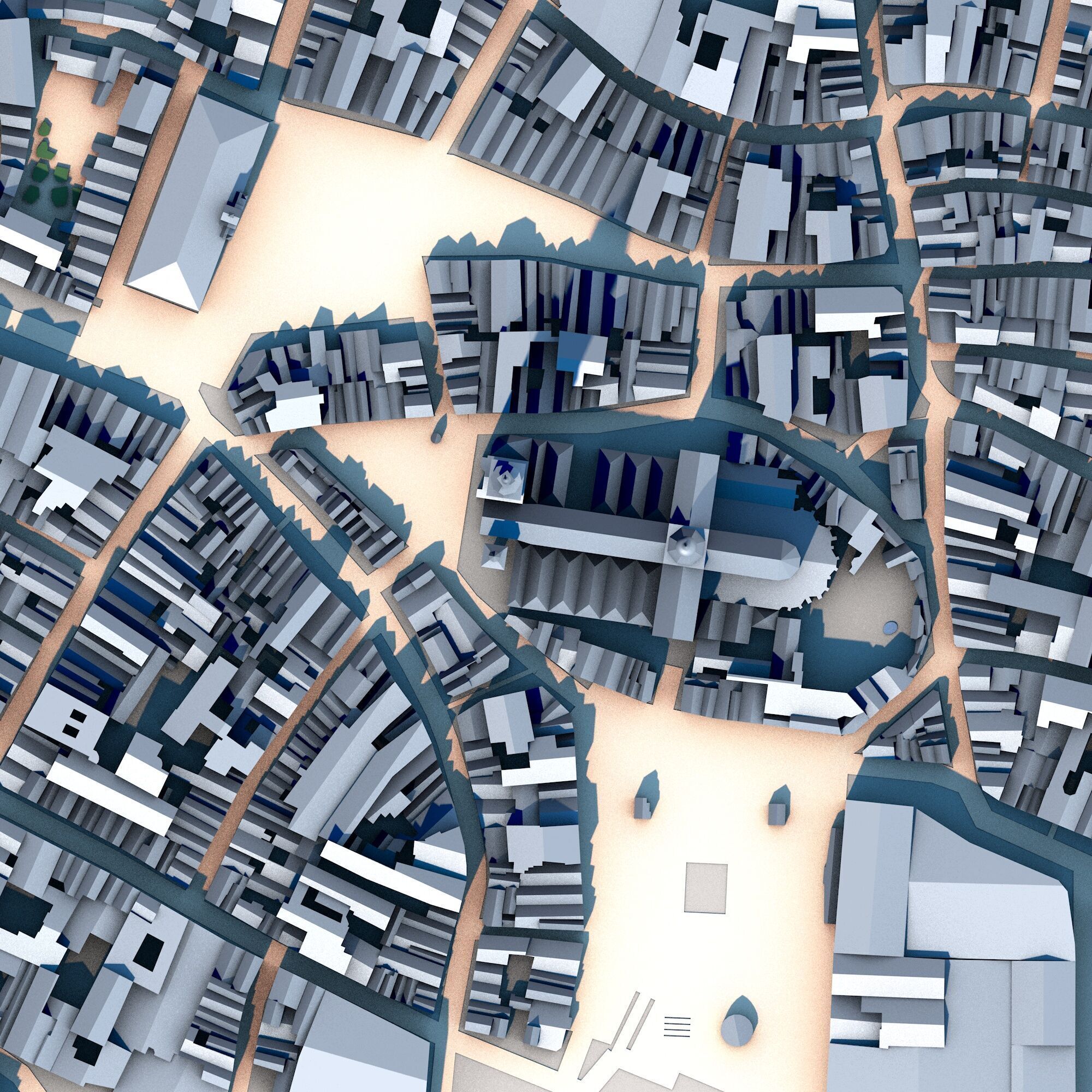 Cathedral of Our Lady Antwerp Belgium 3D model_2