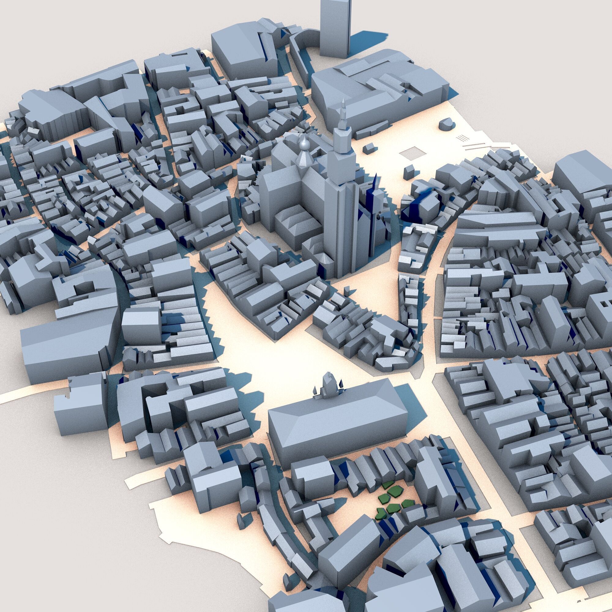 Cathedral of Our Lady Antwerp Belgium 3D model_6