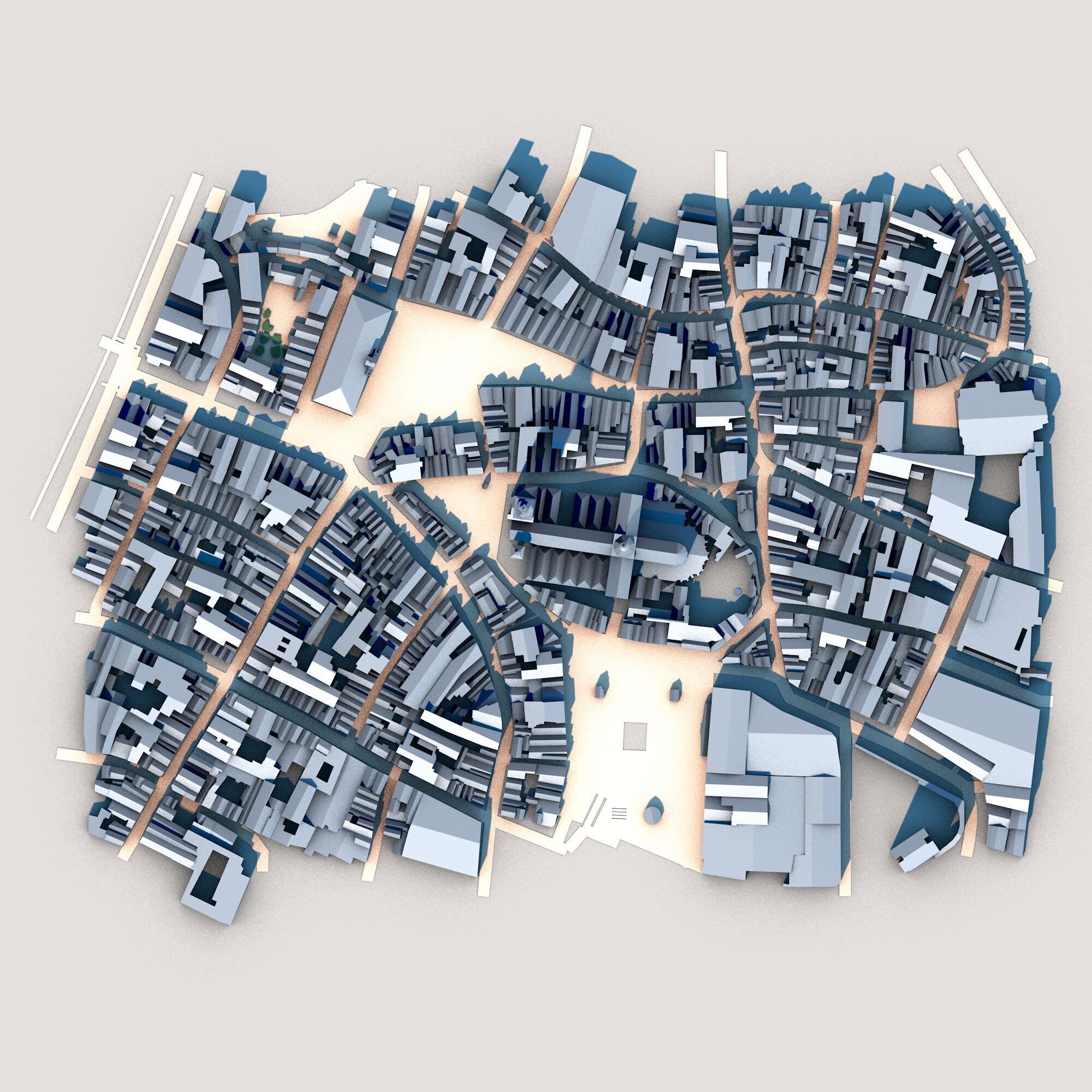 Cathedral of Our Lady Antwerp Belgium 3D model_1