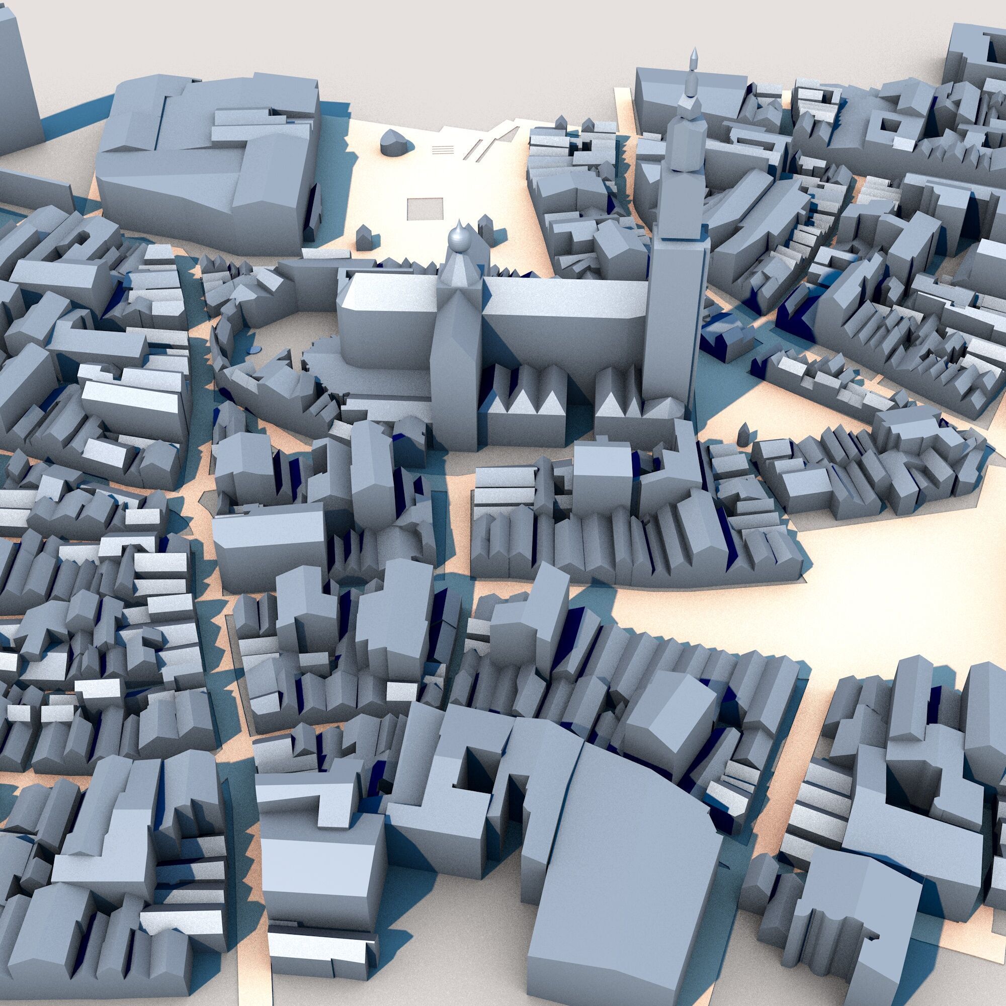 Cathedral of Our Lady Antwerp Belgium 3D model_5