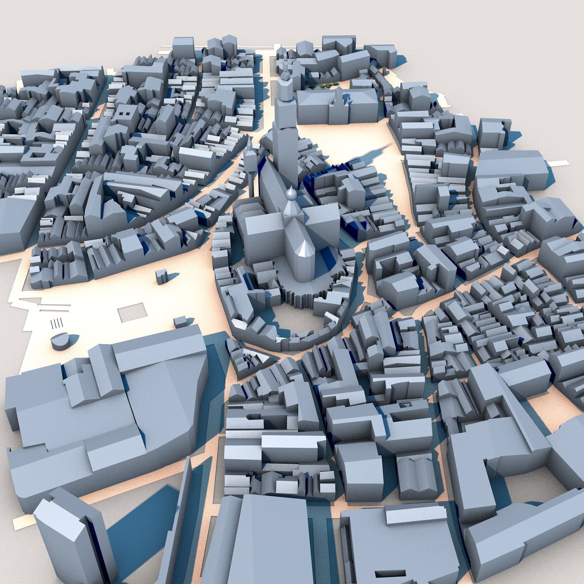 Cathedral of Our Lady Antwerp Belgium 3D model_3