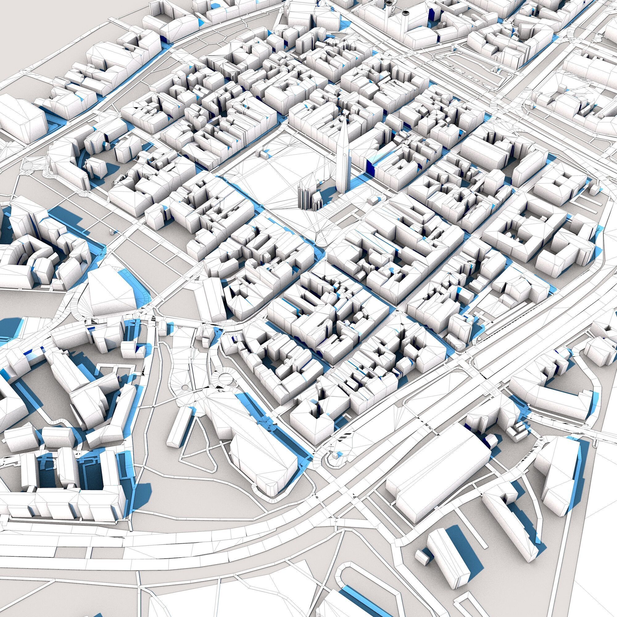 Cathedral of St Bartholomew Pilsen Czechia 3D model_9