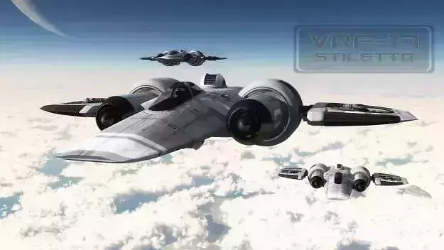 VRF-17 Stiletto 3D model