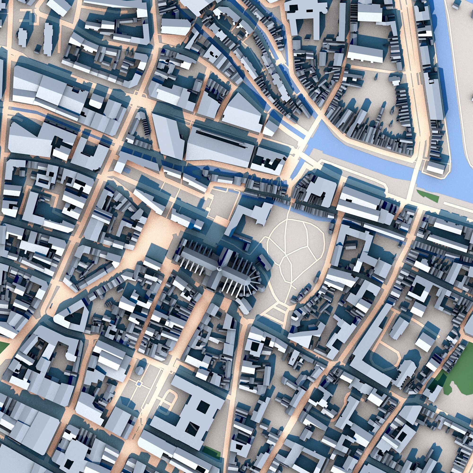 Cathedrale Notre-Dame dAmiens France 3D model_2