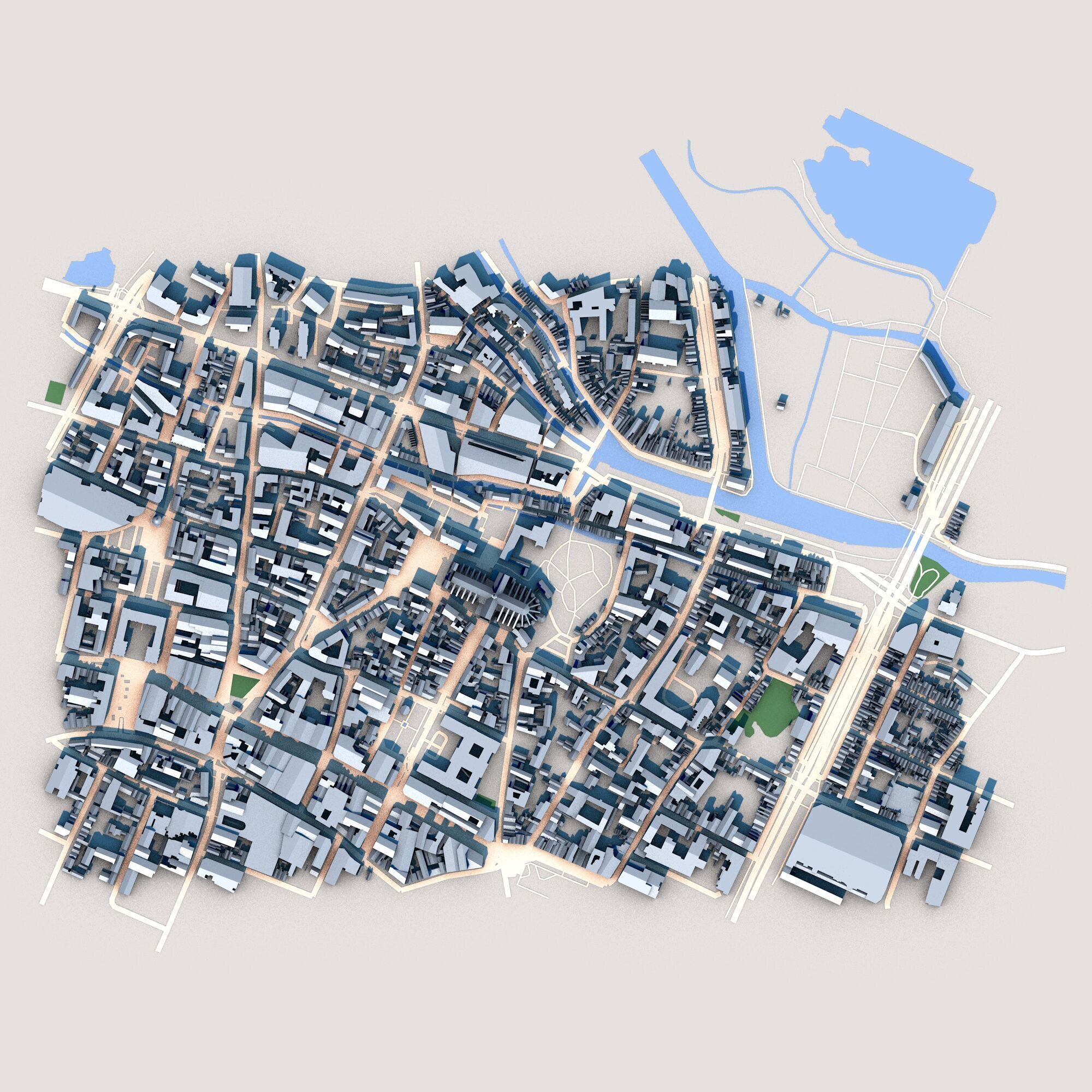 Cathedrale Notre-Dame dAmiens France 3D model_1