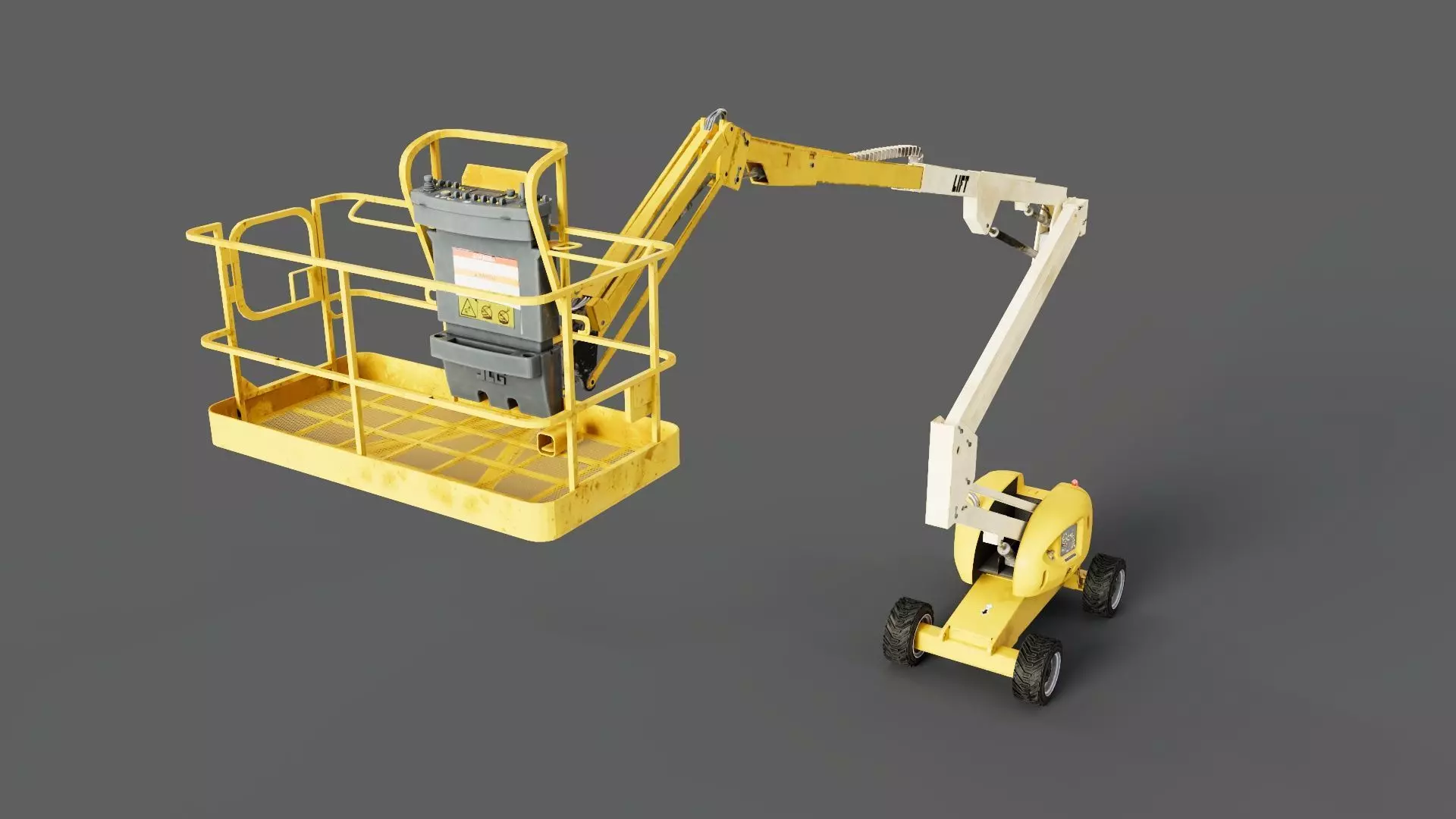 Telescopic Boom Lift 3D model