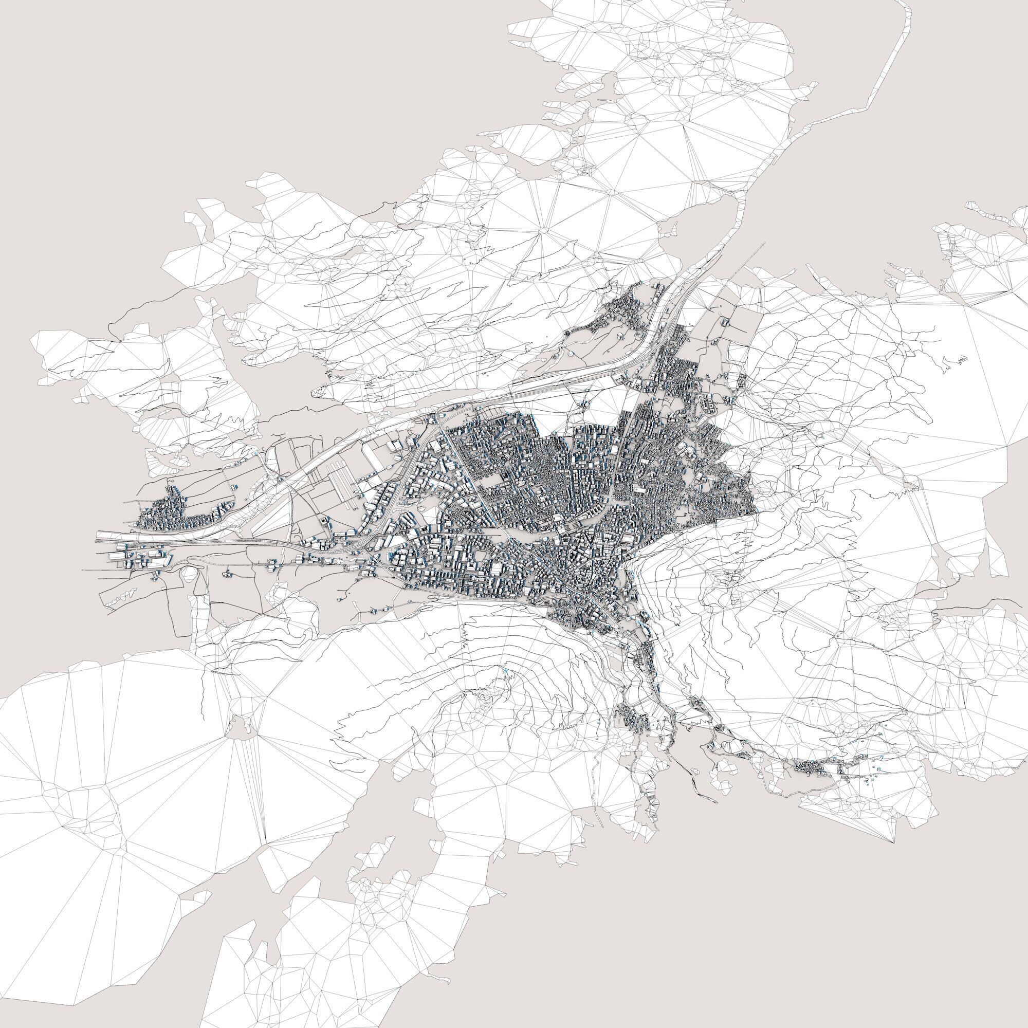 Chur City Switzerland 3D model_11