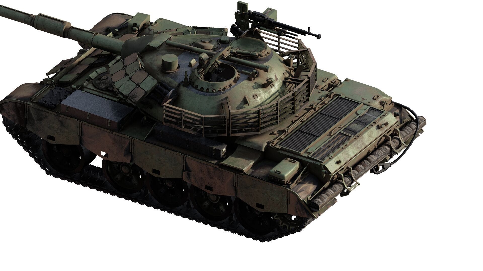 Type 59d tank 3D model_5