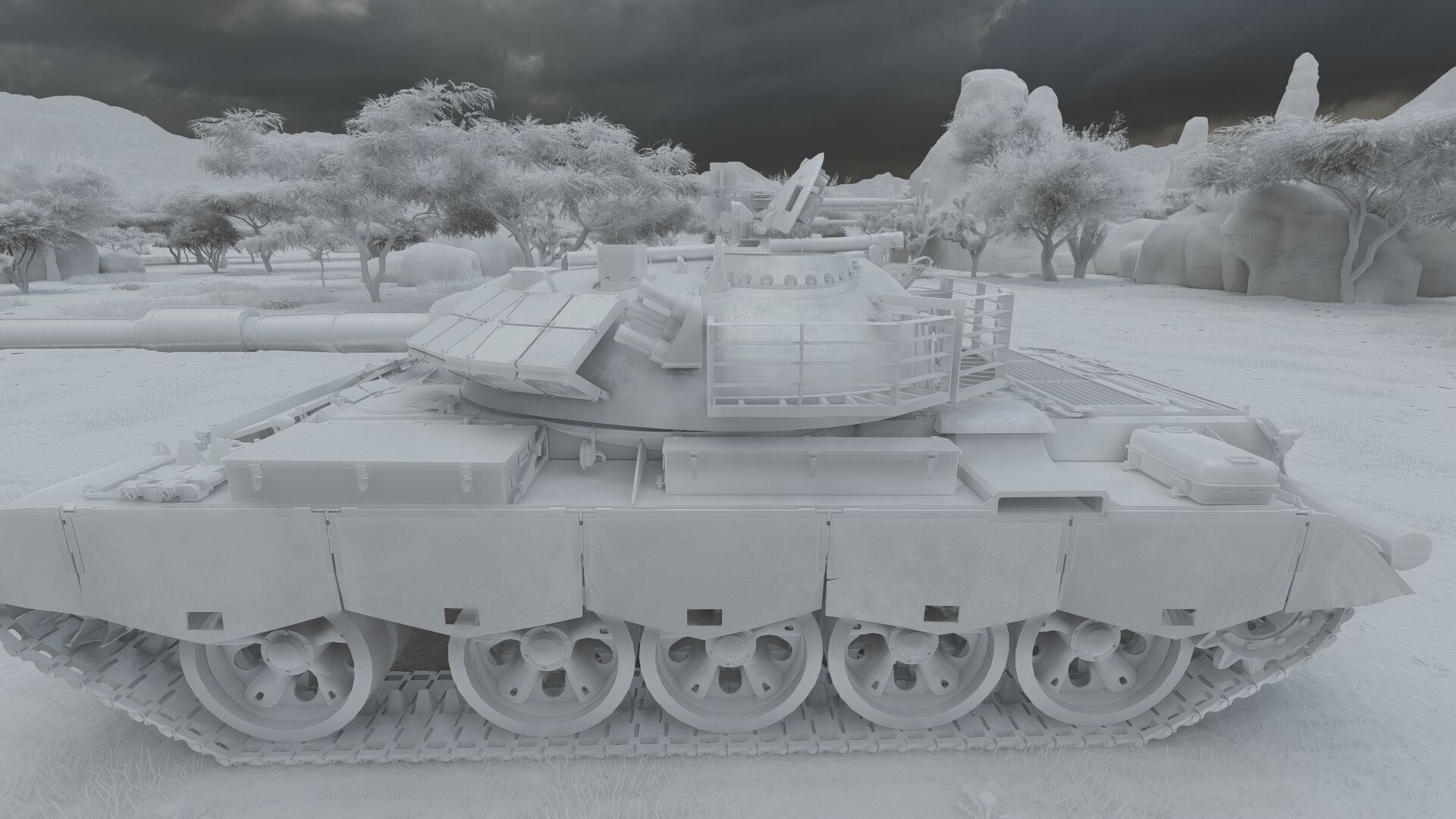 Type 59d tank 3D model_33