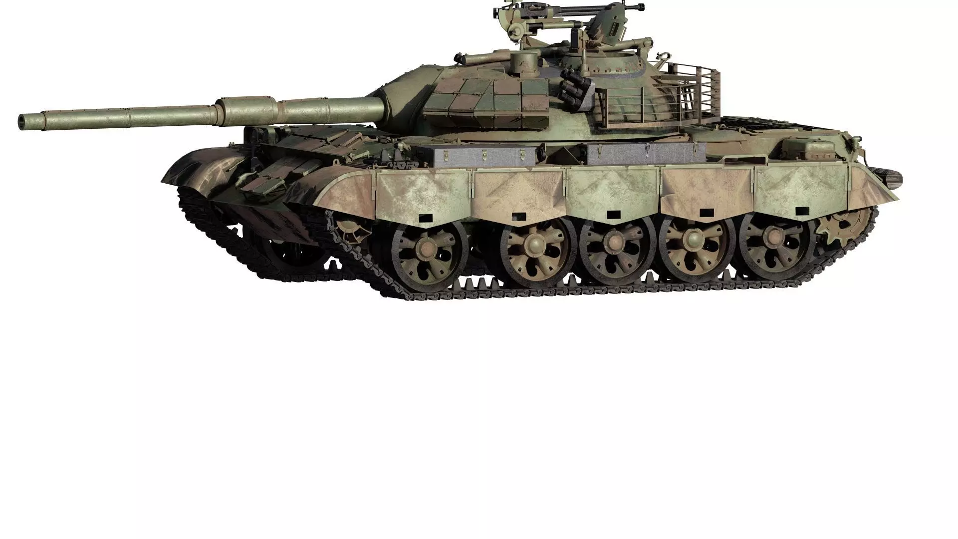 Type 59d tank 3D model_0