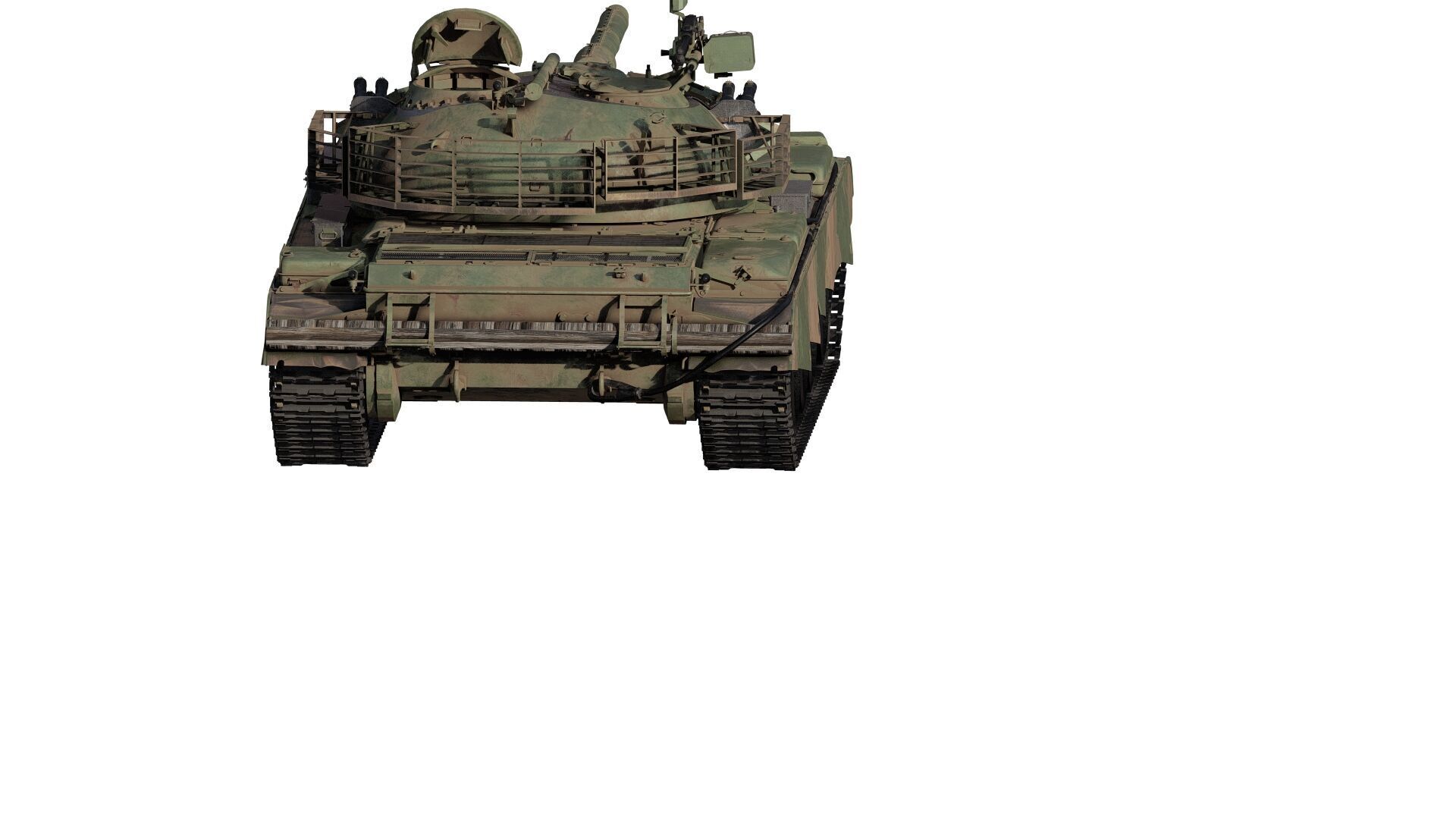 Type 59d tank 3D model_4