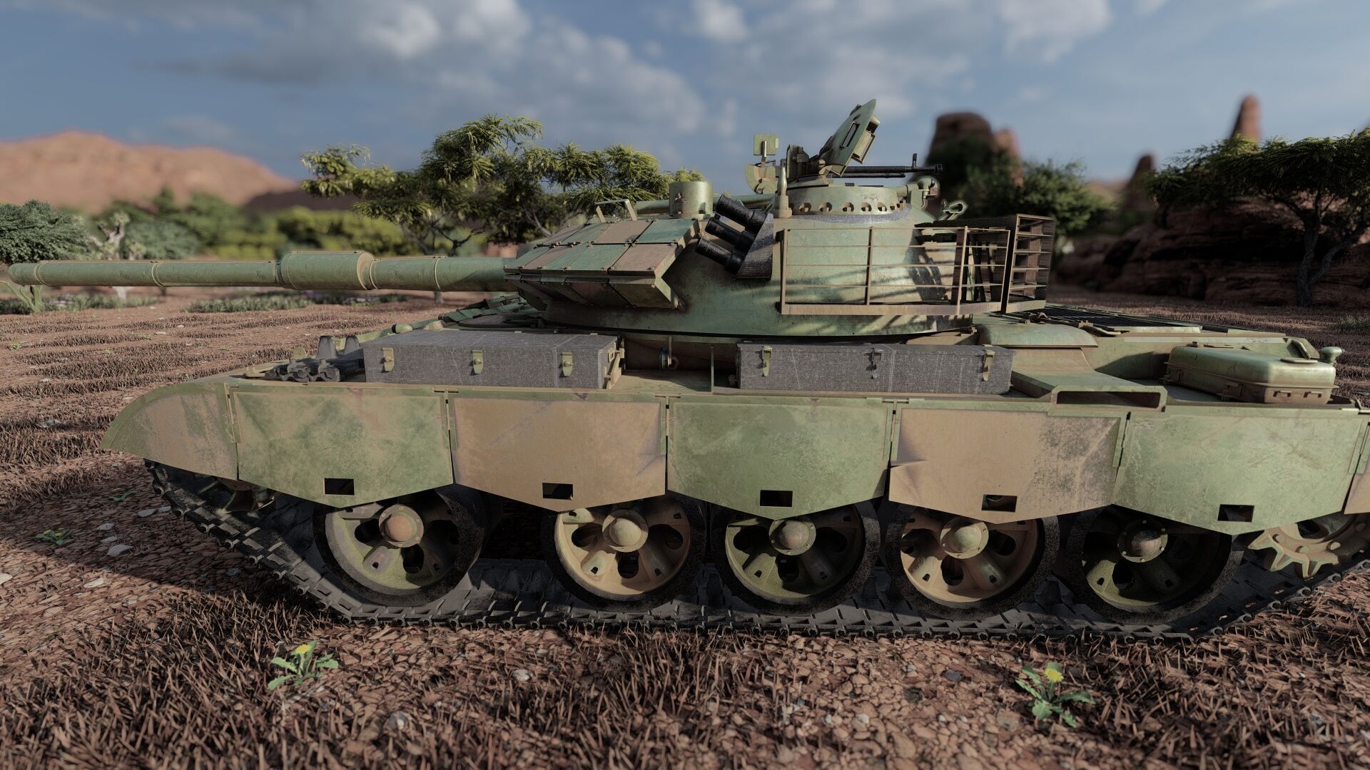 Type 59d tank 3D model_8