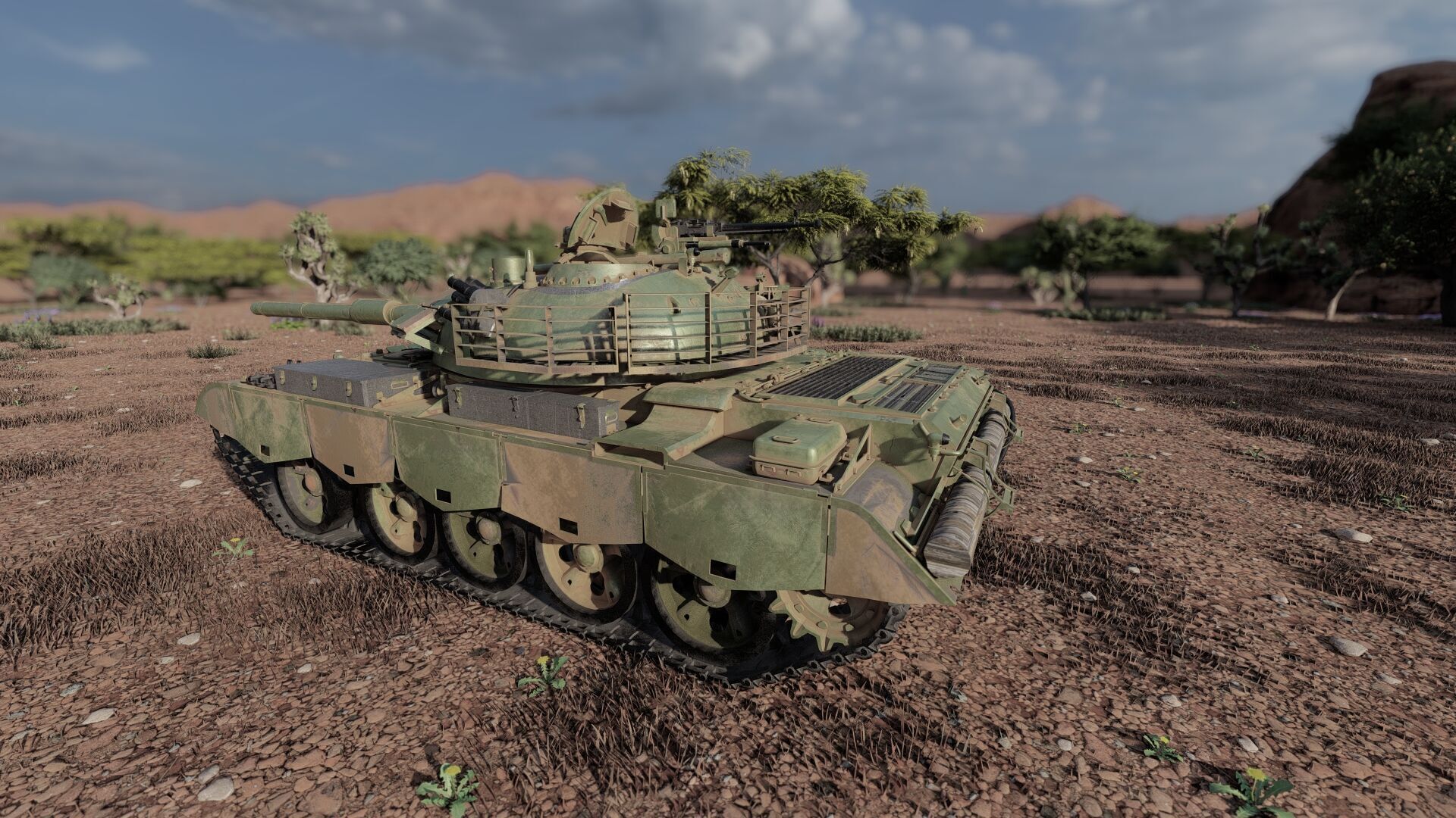 Type 59d tank 3D model_9